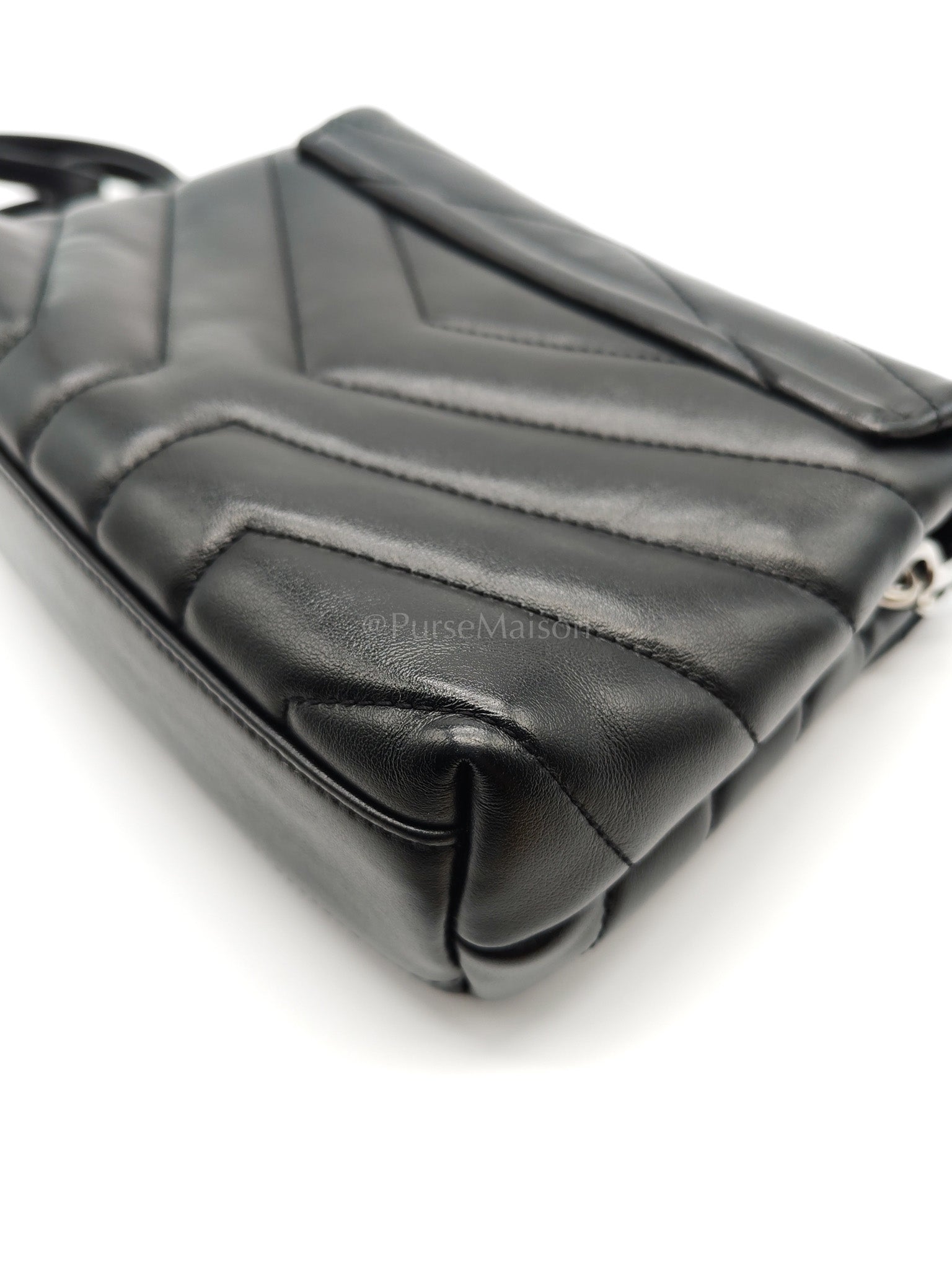 Toy Lou Lou in Black Calfskin Leather Crossbody Bag | Purse Maison Luxury Bags Shop