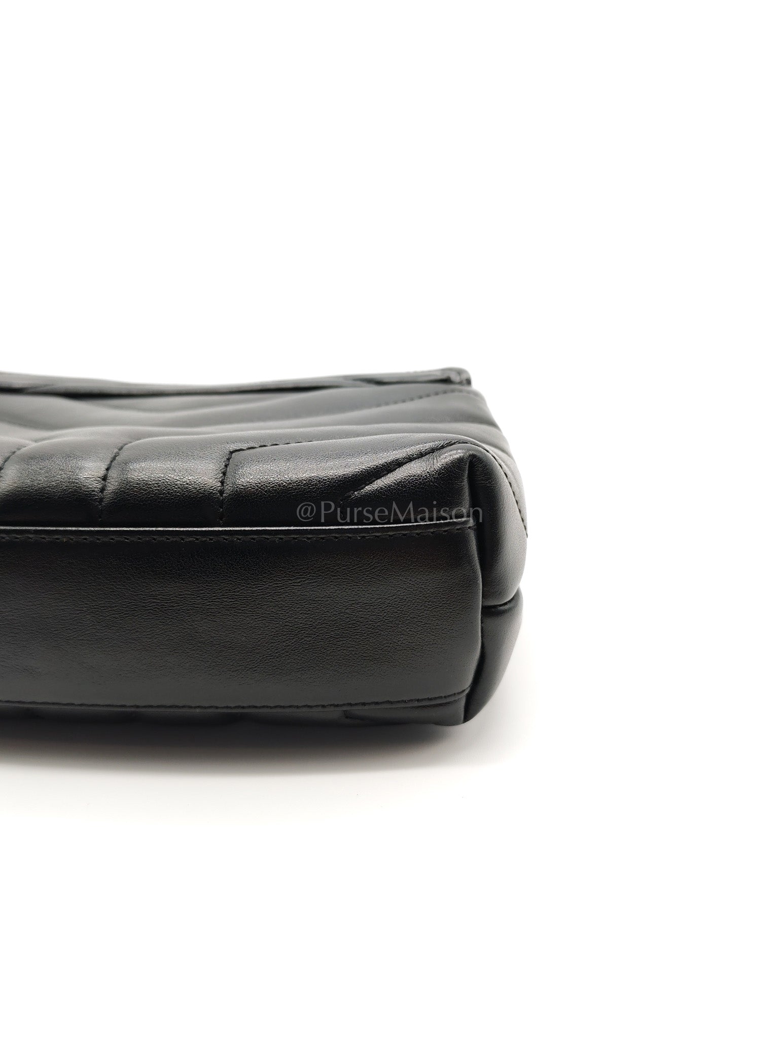 Toy Lou Lou in Black Calfskin Leather Crossbody Bag | Purse Maison Luxury Bags Shop