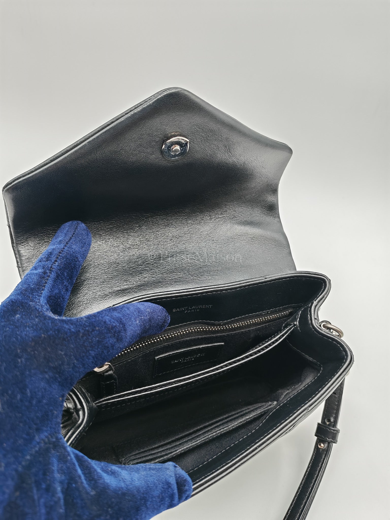 Toy Lou Lou in Black Calfskin Leather Crossbody Bag | Purse Maison Luxury Bags Shop