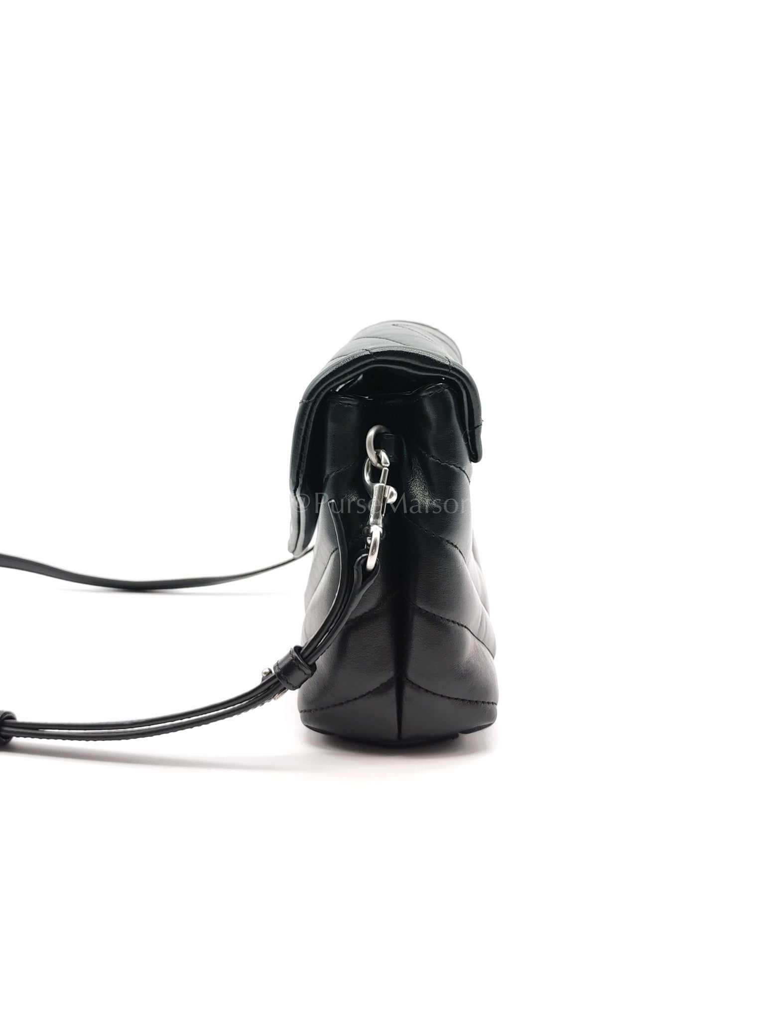 Toy Lou Lou in Black Calfskin Leather Crossbody Bag | Purse Maison Luxury Bags Shop