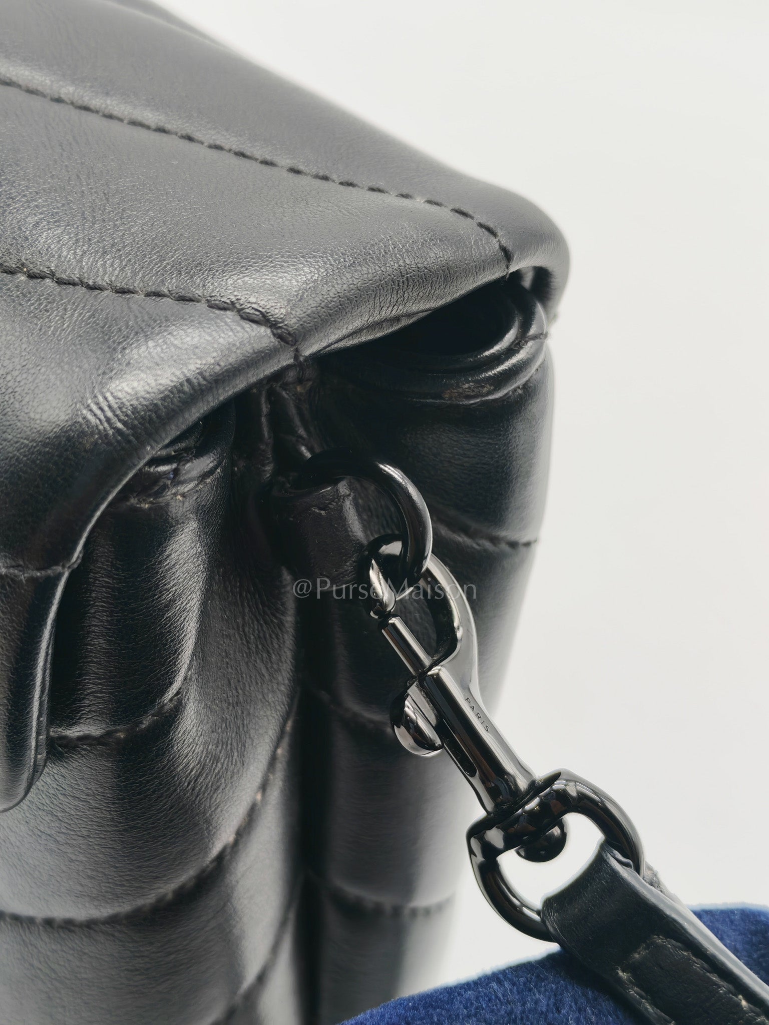 Toy Loulou Crossbody Bag in Black Quilted Calfskin Leather | Purse Maison Luxury Bags Shop