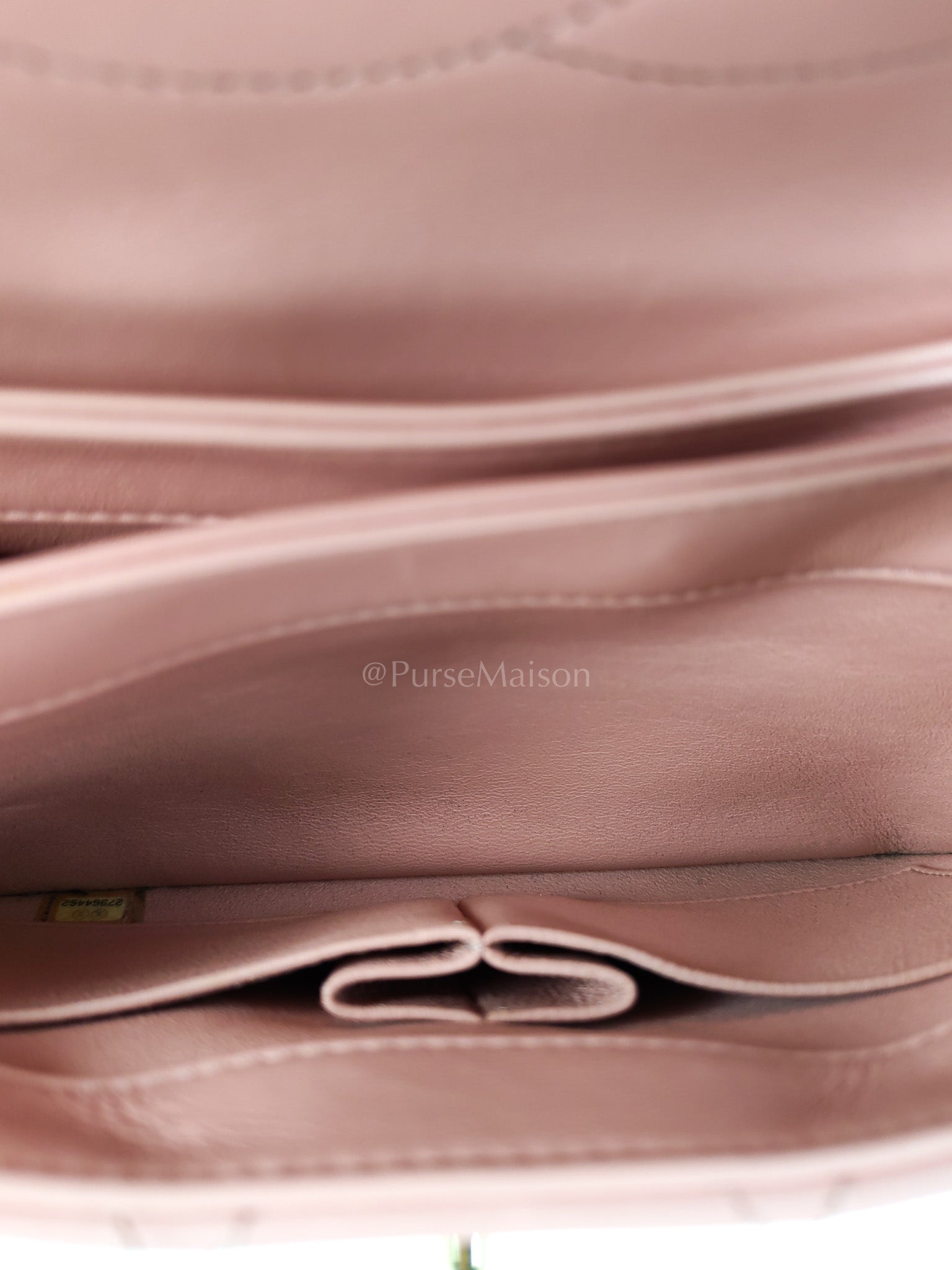 Trendy CC Medium Top Handle in Pink Lambskin Leather and Gold Hardware Series 27 | Purse Maison Luxury Bags Shop