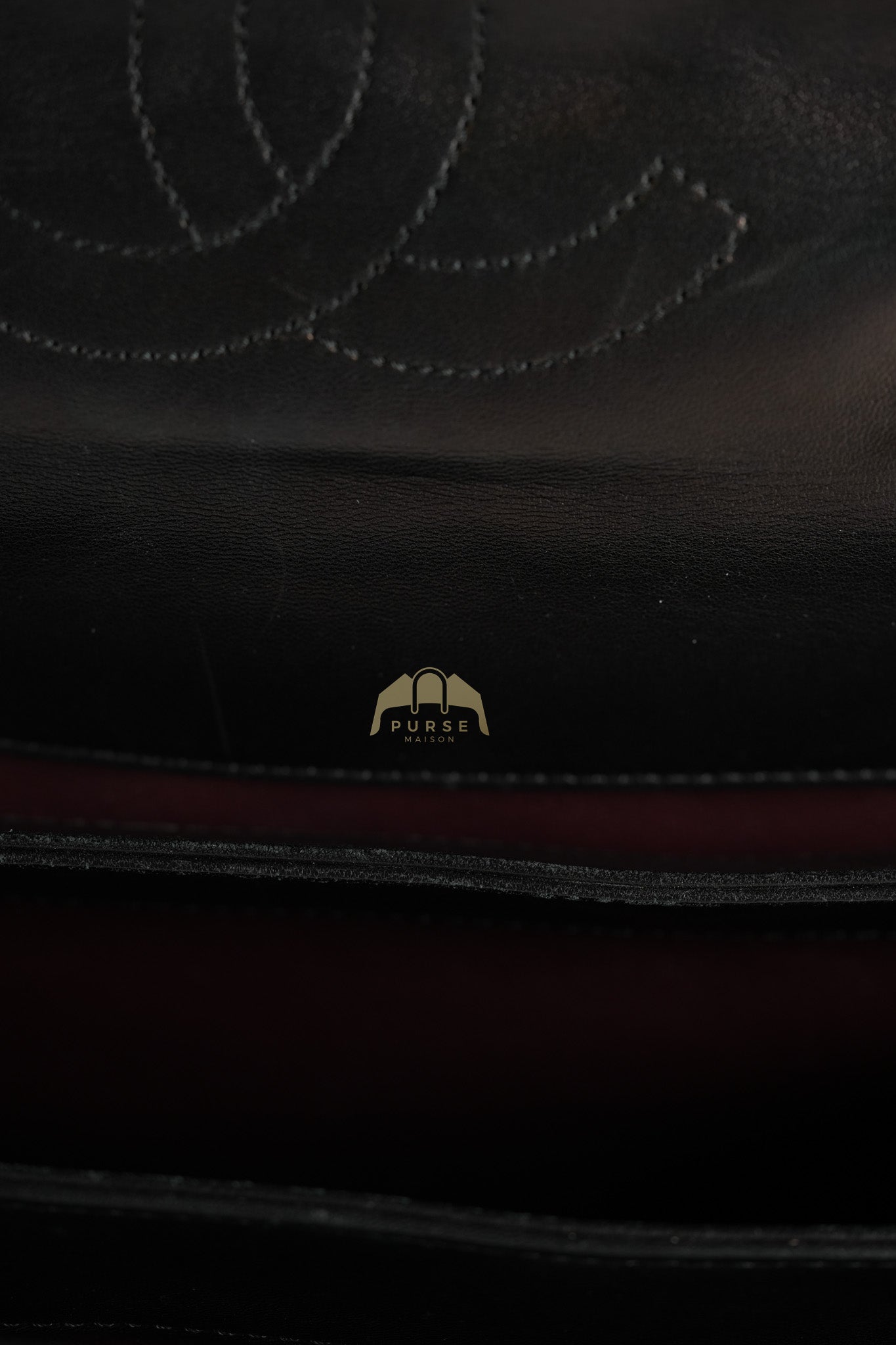 Trendy CC Top Handle Jumbo in Black Lambskin Light Gold Hardware (Series 19) | Purse Maison Luxury Bags Shop