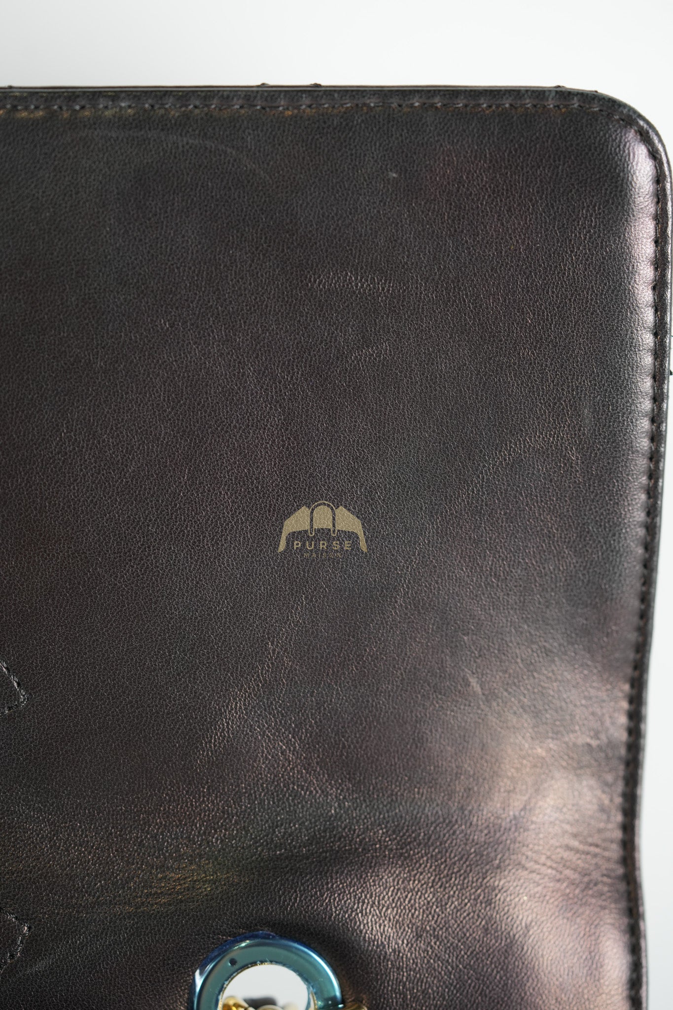 Trendy CC Top Handle Jumbo in Black Lambskin Light Gold Hardware (Series 19) | Purse Maison Luxury Bags Shop