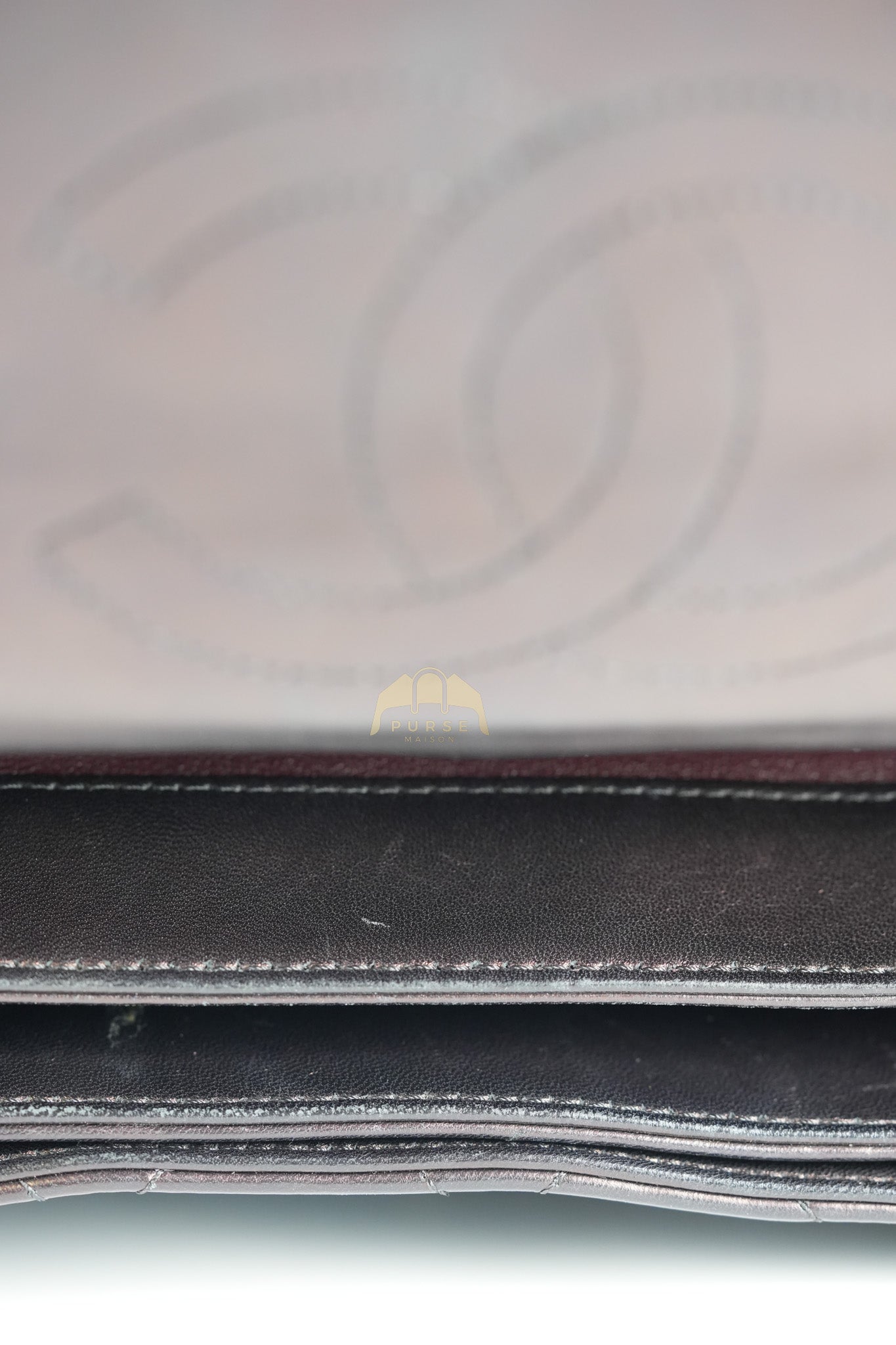 Trendy CC Top Handle Jumbo in Black Lambskin Light Gold Hardware (Series 19) | Purse Maison Luxury Bags Shop