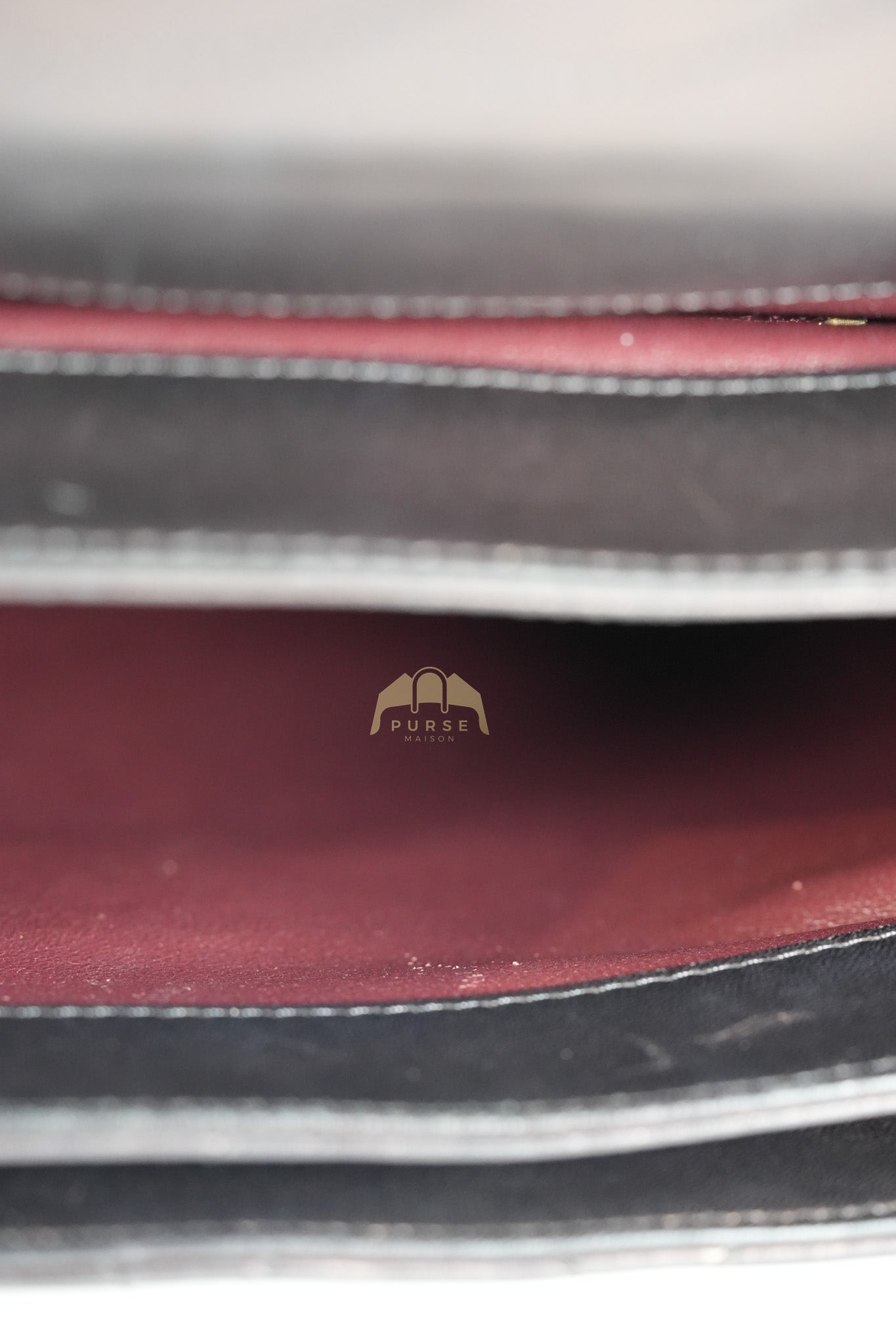 Trendy CC Top Handle Jumbo in Black Lambskin Light Gold Hardware (Series 19) | Purse Maison Luxury Bags Shop