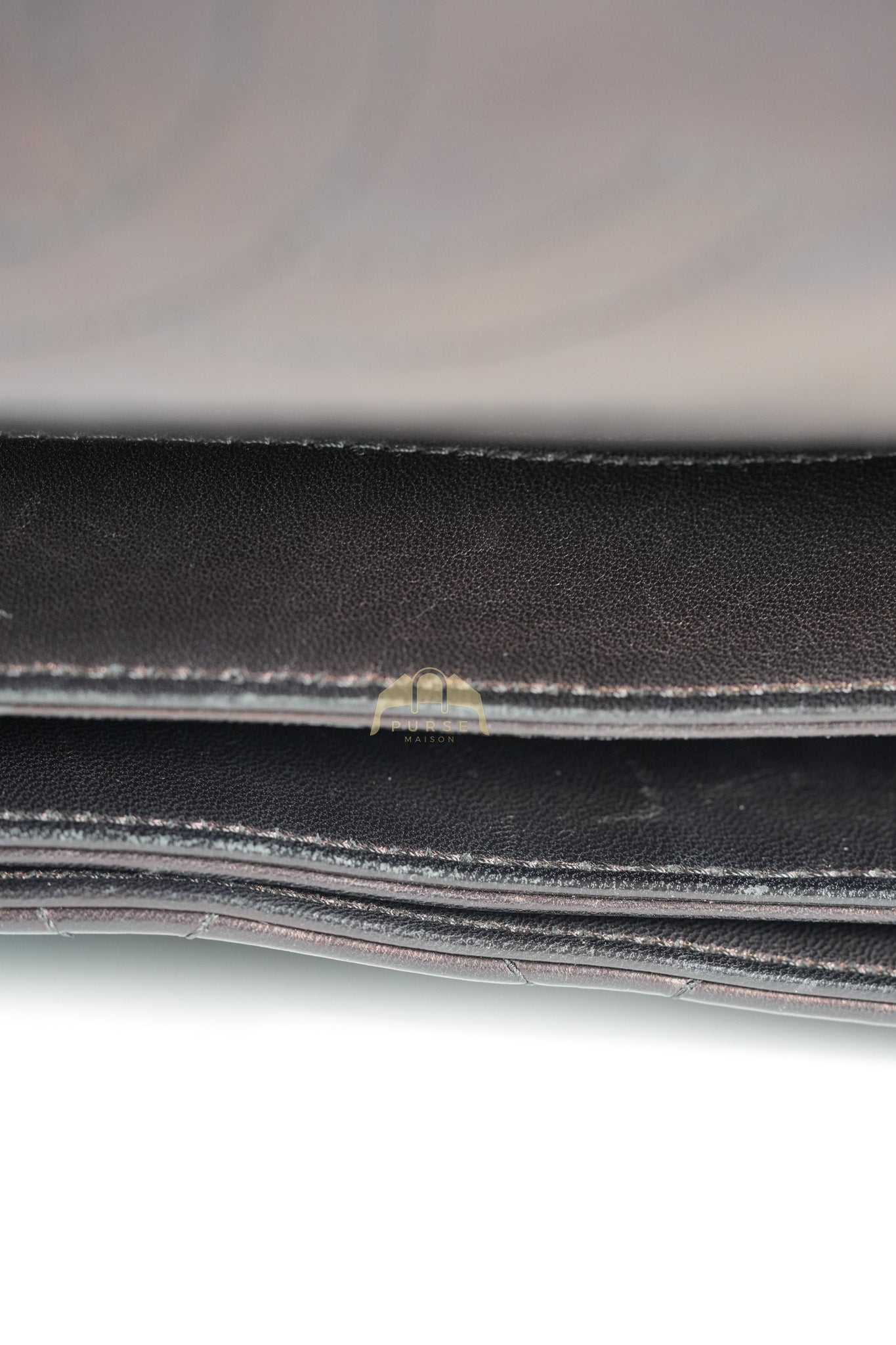 Trendy CC Top Handle Jumbo in Black Lambskin Light Gold Hardware (Series 19) | Purse Maison Luxury Bags Shop