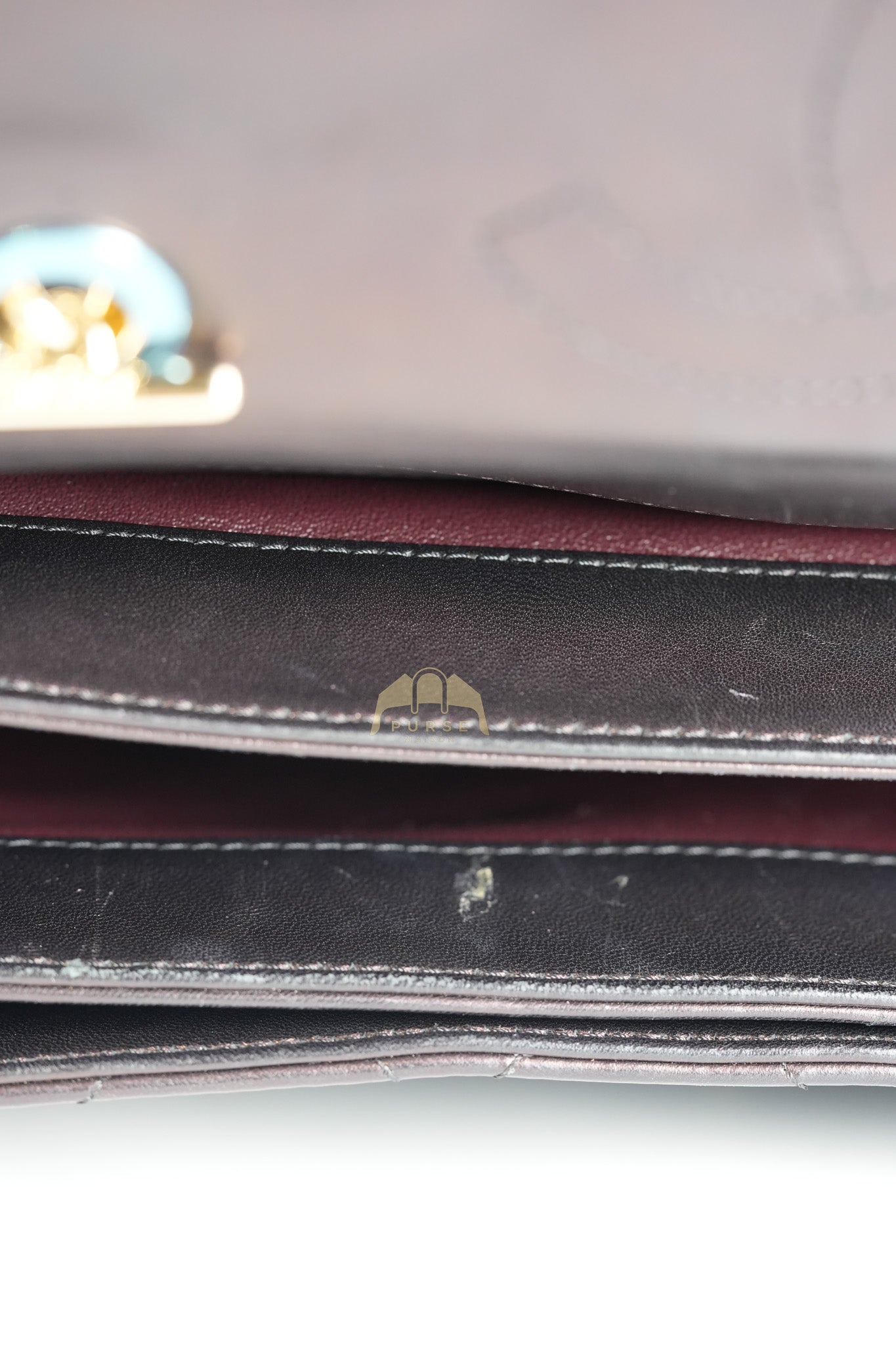 Trendy CC Top Handle Jumbo in Black Lambskin Light Gold Hardware (Series 19) | Purse Maison Luxury Bags Shop