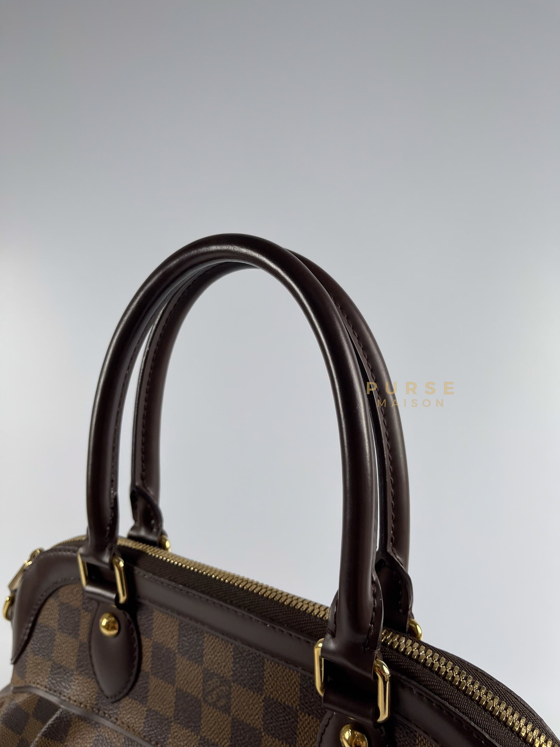 Trevi PM in Damier Ebene Canvas (Date code: TH5008) | Purse Maison Luxury Bags Shop