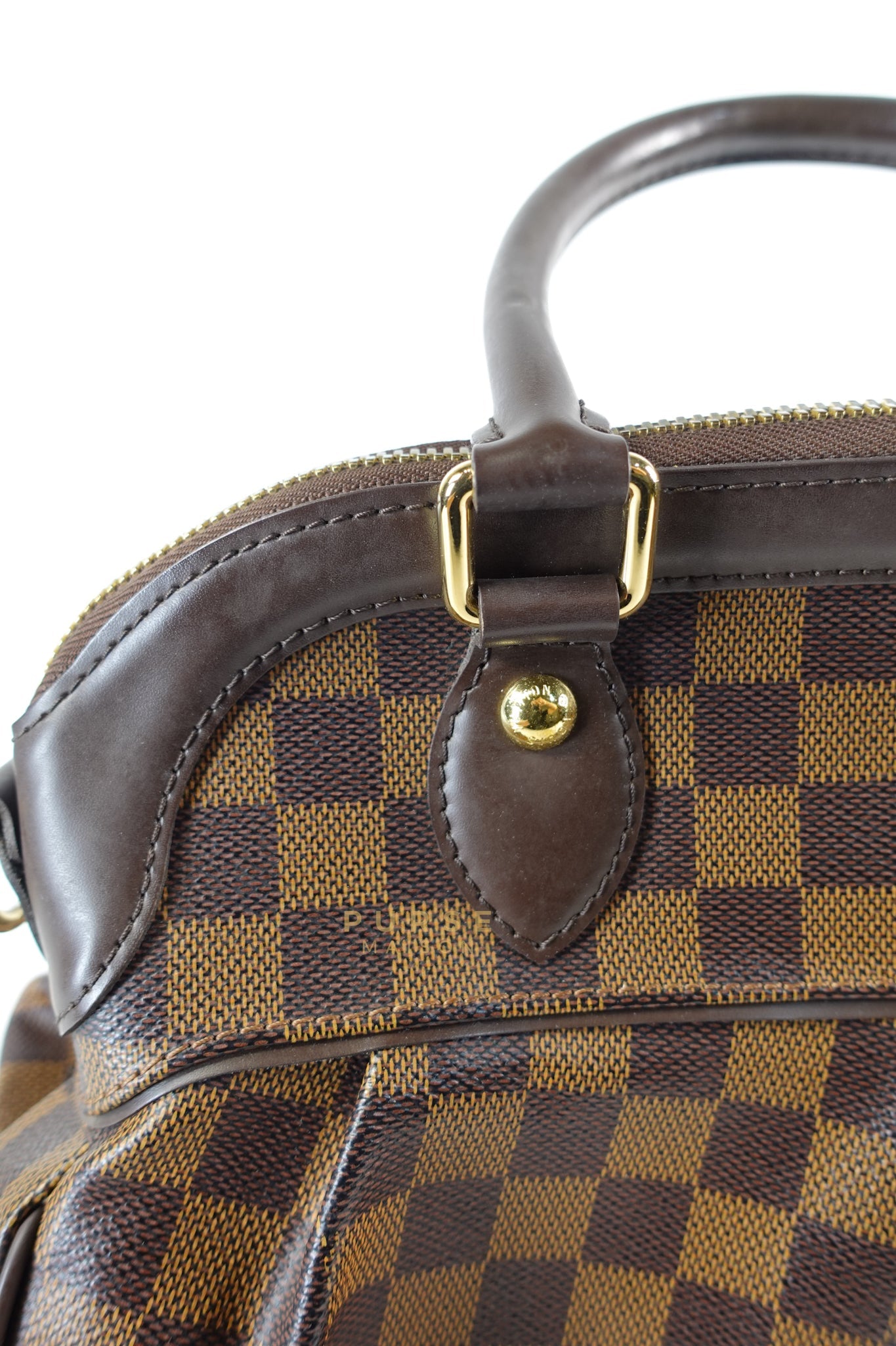 Trevi PM in Damier Ebene (Date code: FL0122) | Purse Maison Luxury Bags Shop