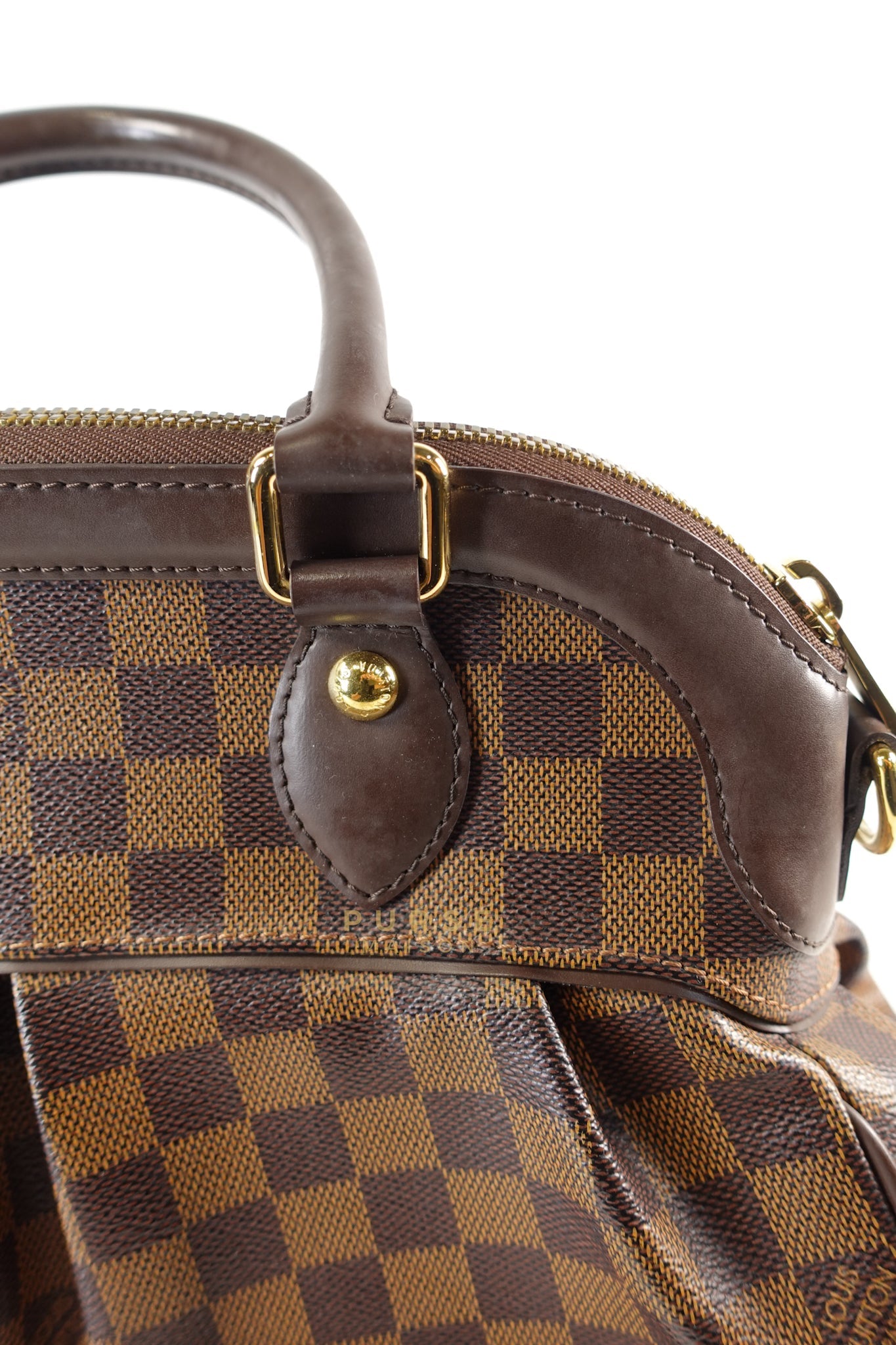 Trevi PM in Damier Ebene (Date code: FL0122) | Purse Maison Luxury Bags Shop