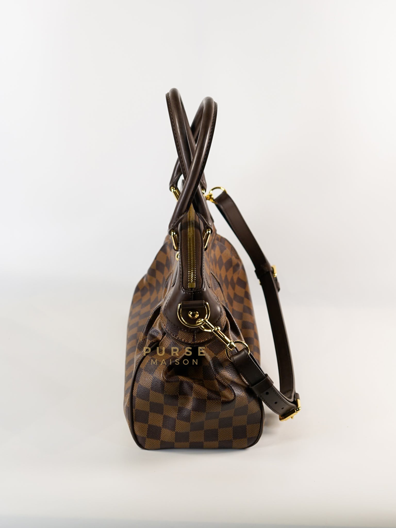 Trevi PM in Damier Ebene (Date code: FL0122) | Purse Maison Luxury Bags Shop