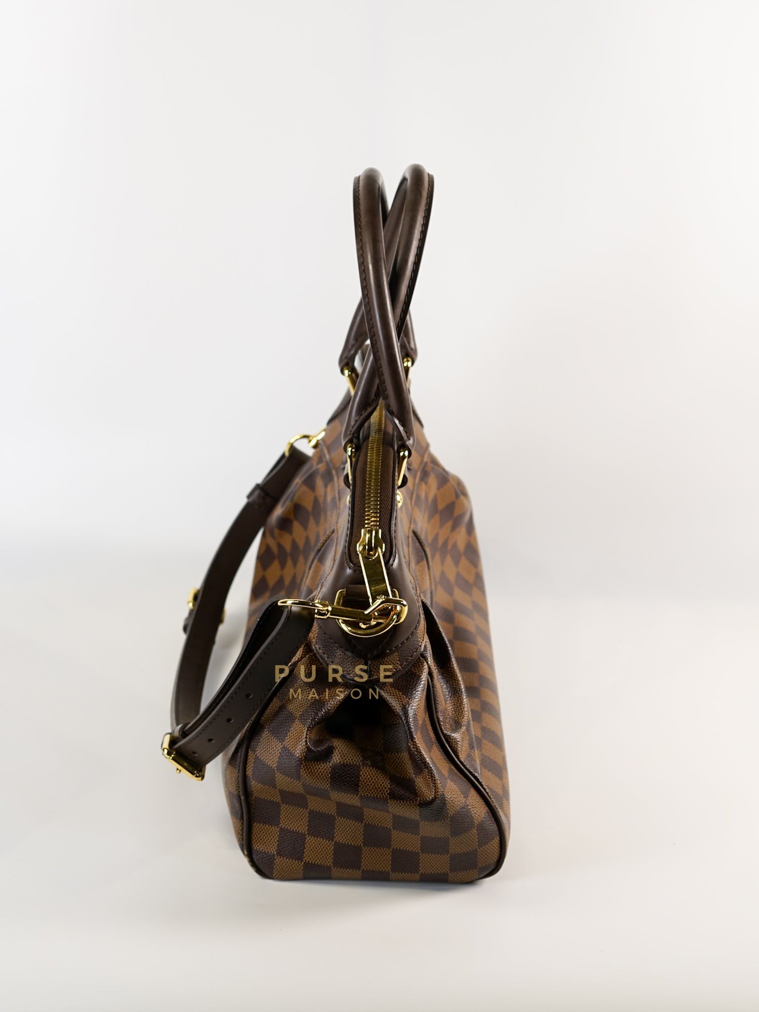 Trevi PM in Damier Ebene (Date code: FL0122) | Purse Maison Luxury Bags Shop