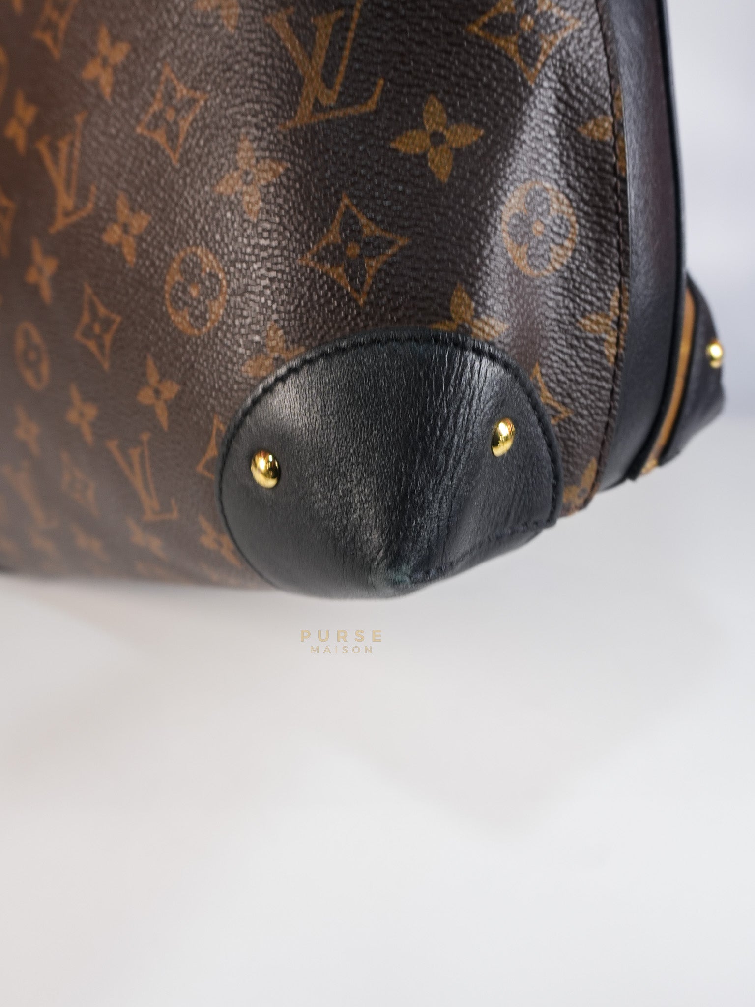 Triangle Softy in Reverse Monogram Canvas (Date Code: FO2127) | Purse Maison Luxury Bags Shop