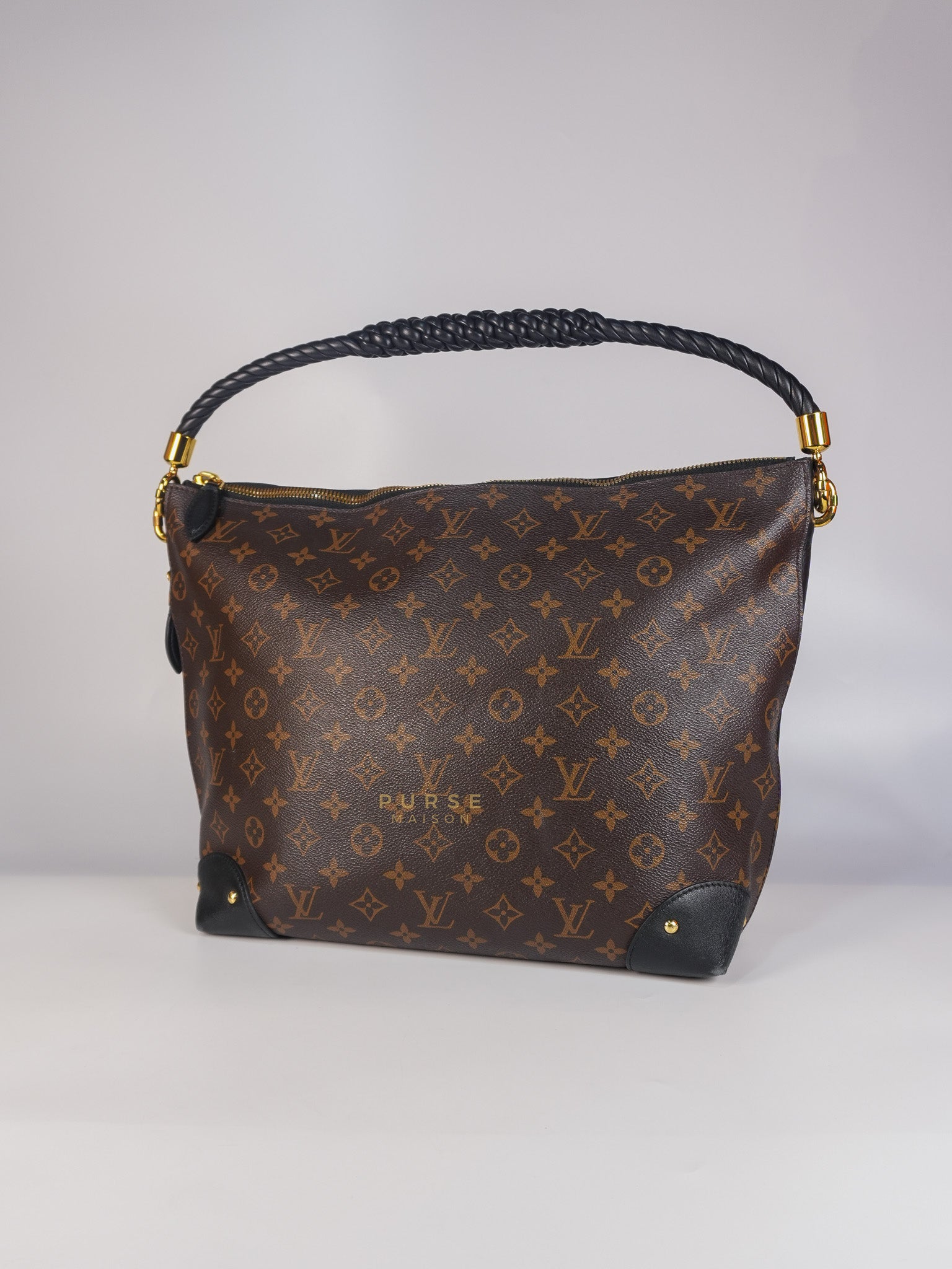Triangle Softy in Reverse Monogram Canvas (Date Code: FO2127) | Purse Maison Luxury Bags Shop