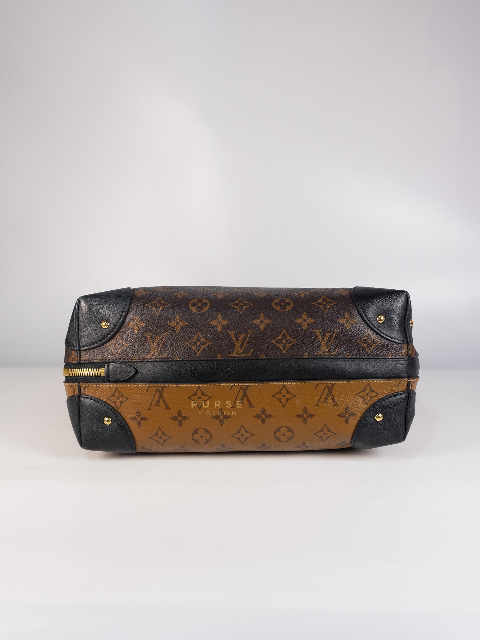 Triangle Softy in Reverse Monogram Canvas (Date Code: FO2127) | Purse Maison Luxury Bags Shop