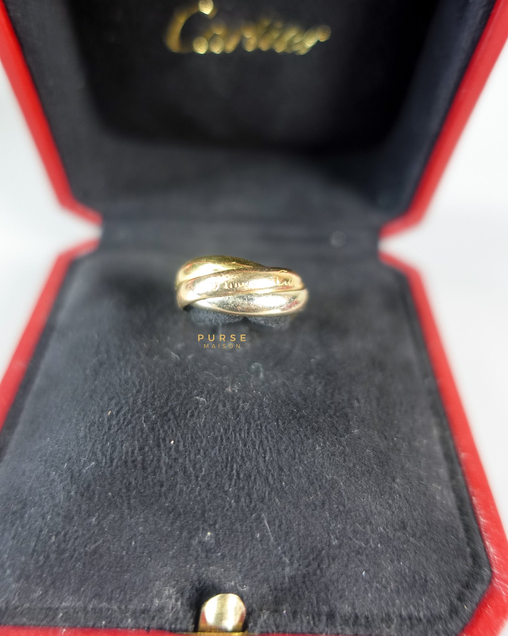 Trinity de Cartier Gold Ring | Purse Maison Luxury Bags Shop