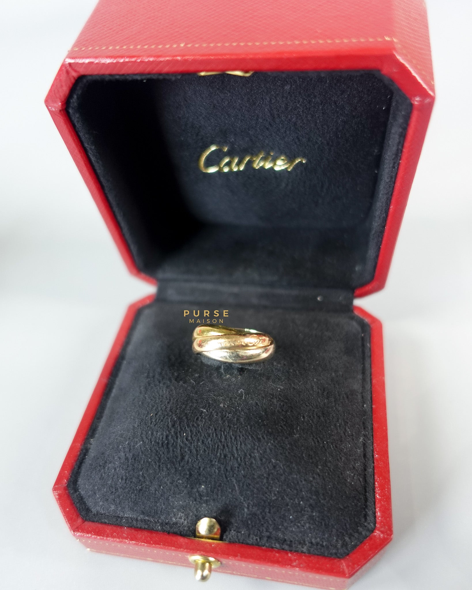 Trinity de Cartier Gold Ring | Purse Maison Luxury Bags Shop