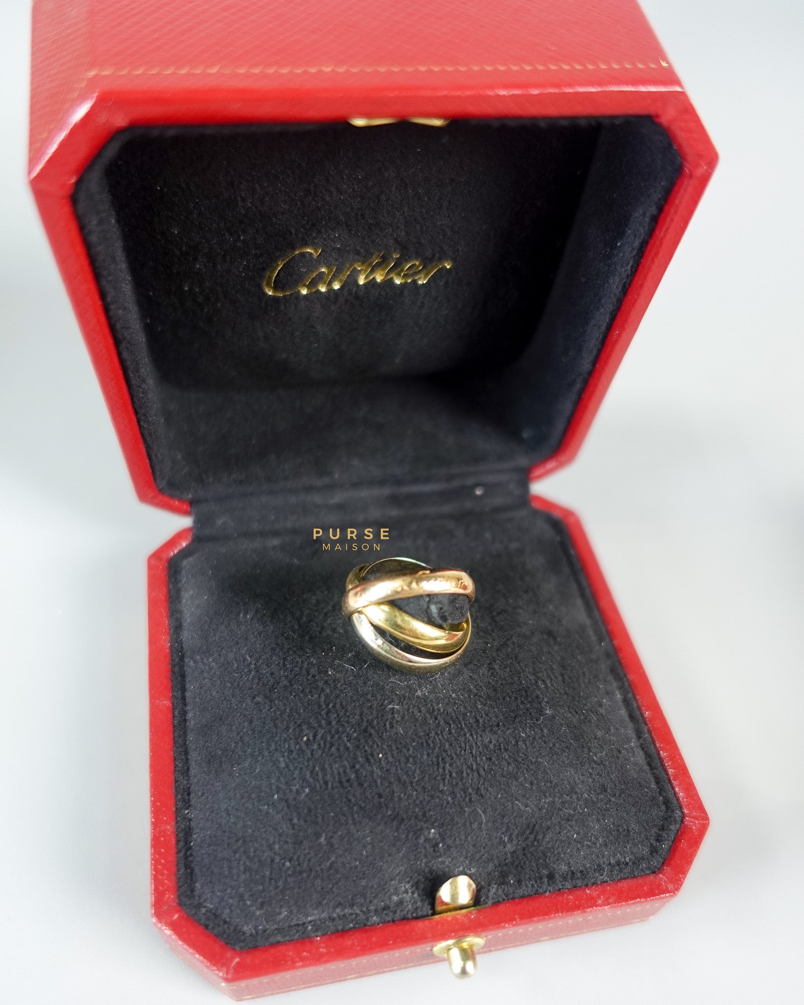 Trinity de Cartier Gold Ring | Purse Maison Luxury Bags Shop