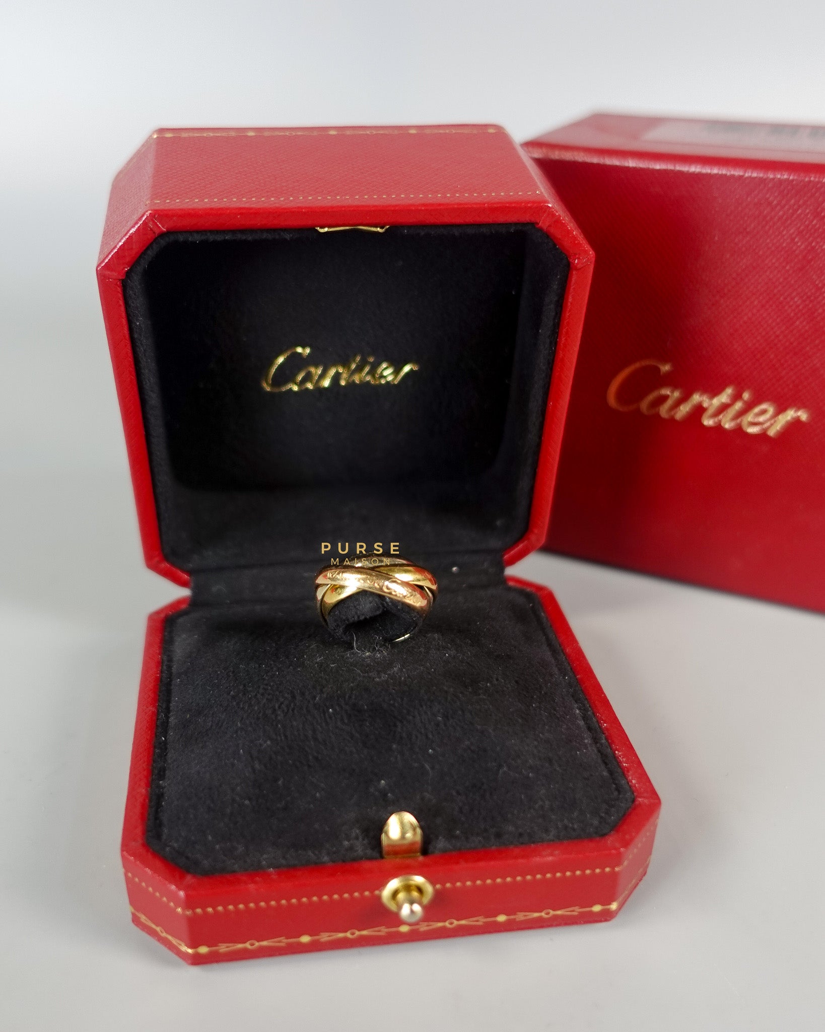 Trinity de Cartier Gold Ring | Purse Maison Luxury Bags Shop