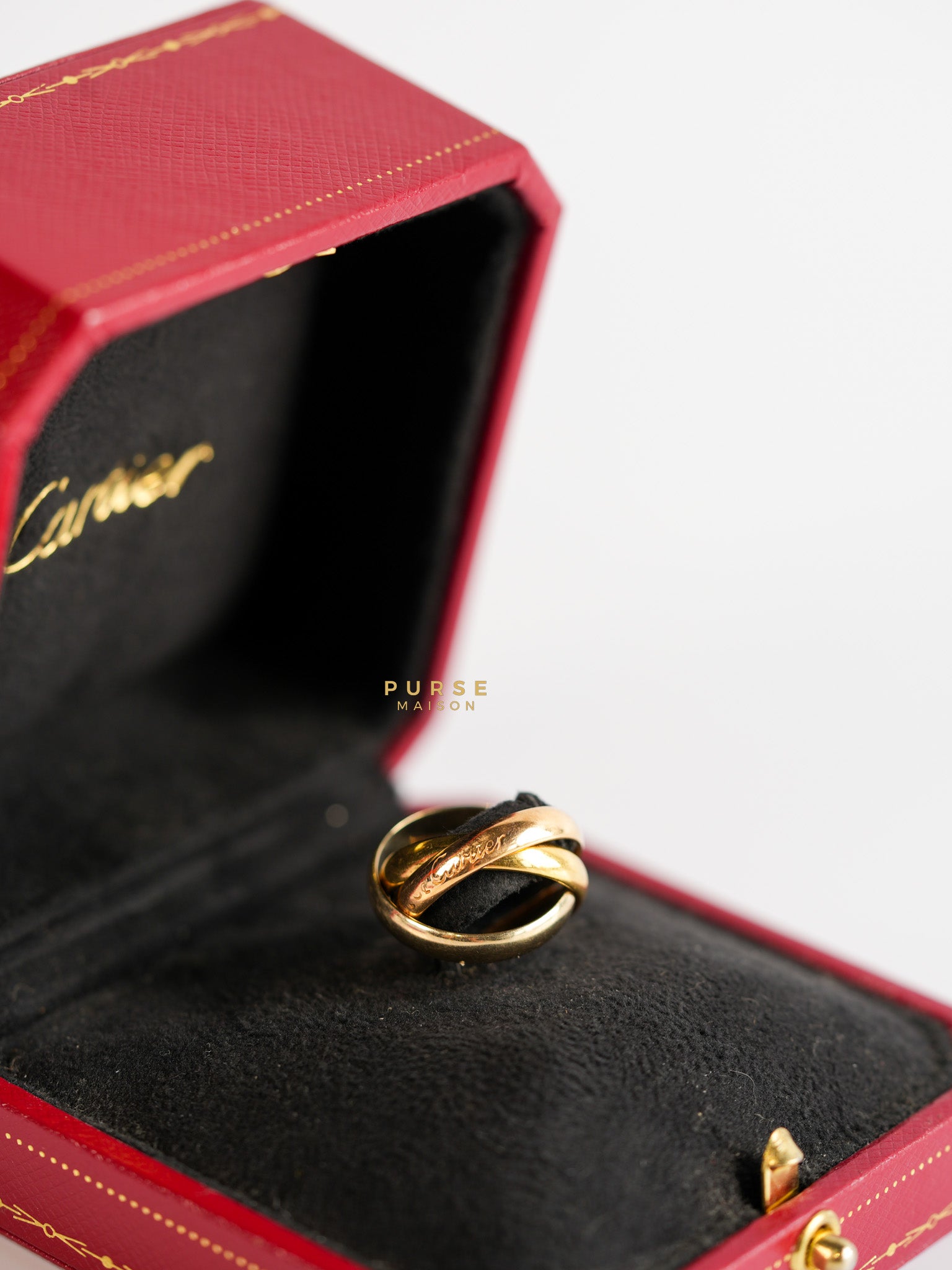 Trinity de Cartier Gold Ring | Purse Maison Luxury Bags Shop