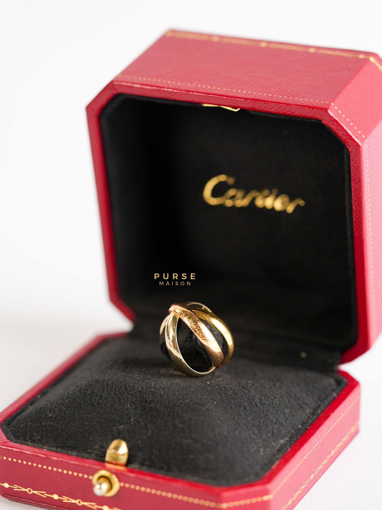 Trinity de Cartier Gold Ring | Purse Maison Luxury Bags Shop