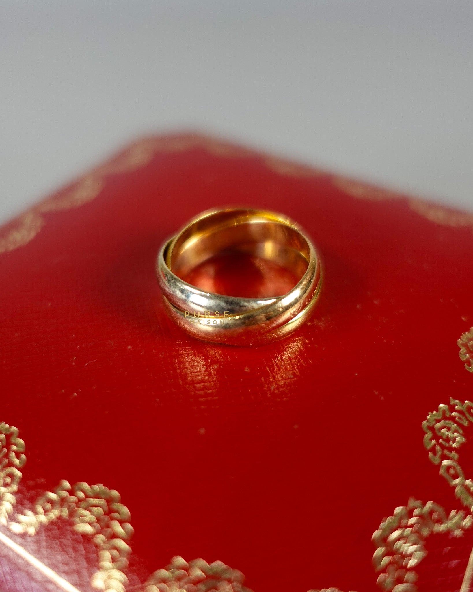 Trinity de Cartier Gold Ring | Purse Maison Luxury Bags Shop