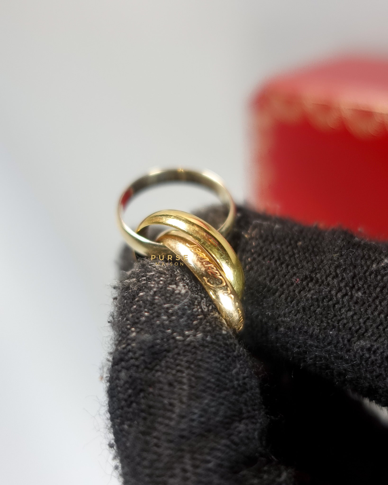 Trinity de Cartier Gold Ring | Purse Maison Luxury Bags Shop