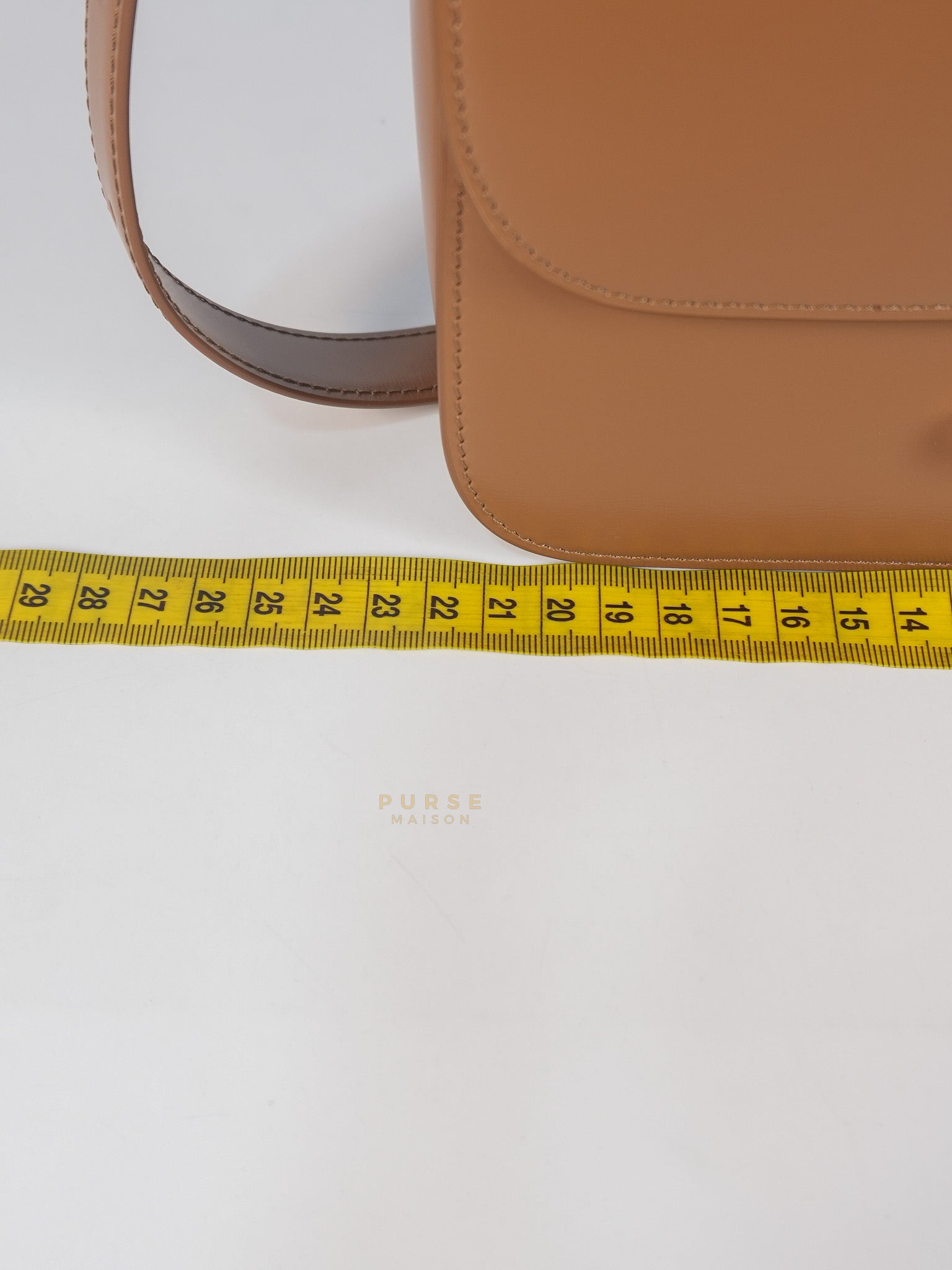 Triomphe Classique Bag Medium in Bronze Calfskin Leather | Purse Maison Luxury Bags Shop