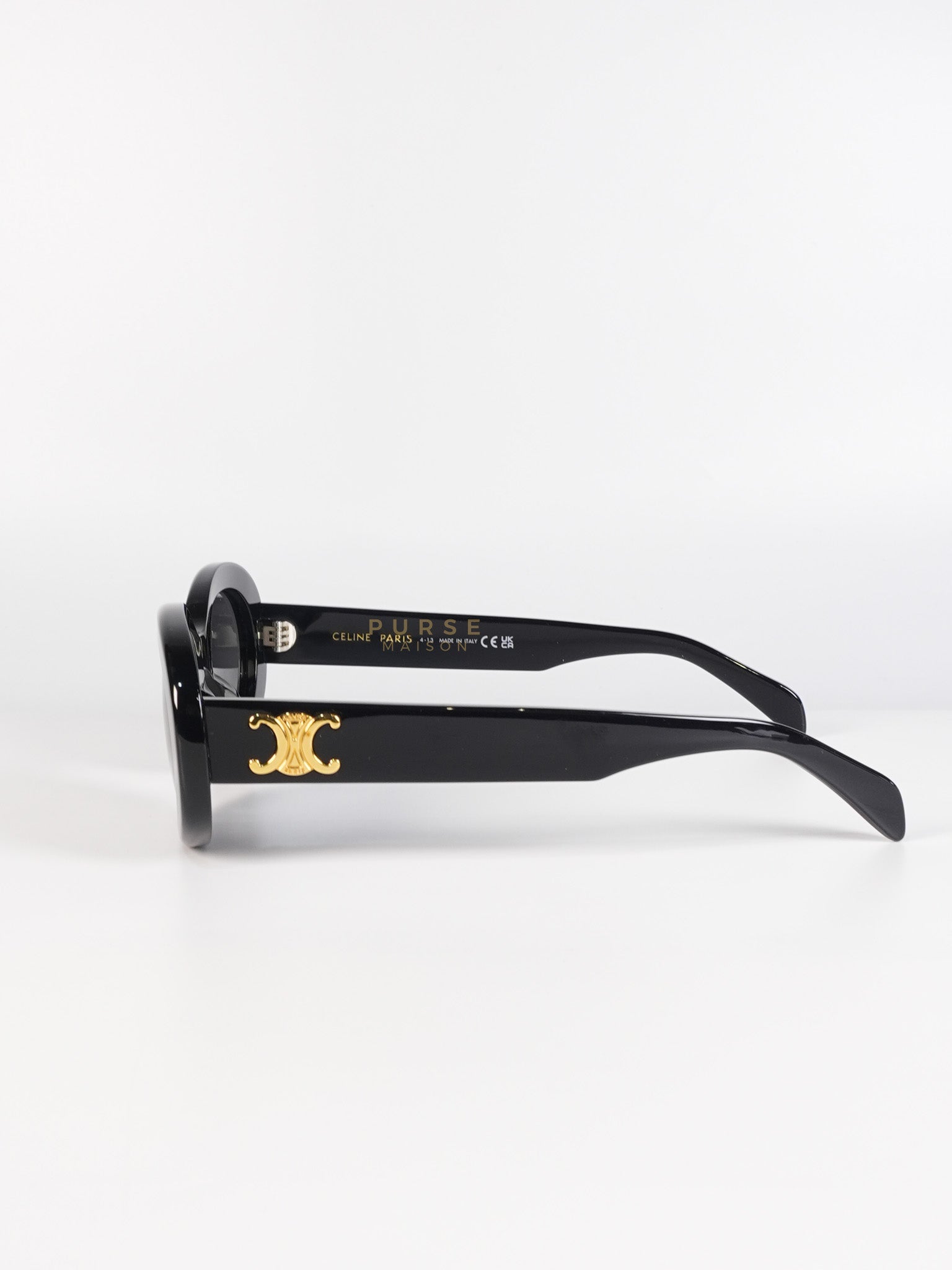 Triomphe Sunglasses in Black | Purse Maison Luxury Bags Shop