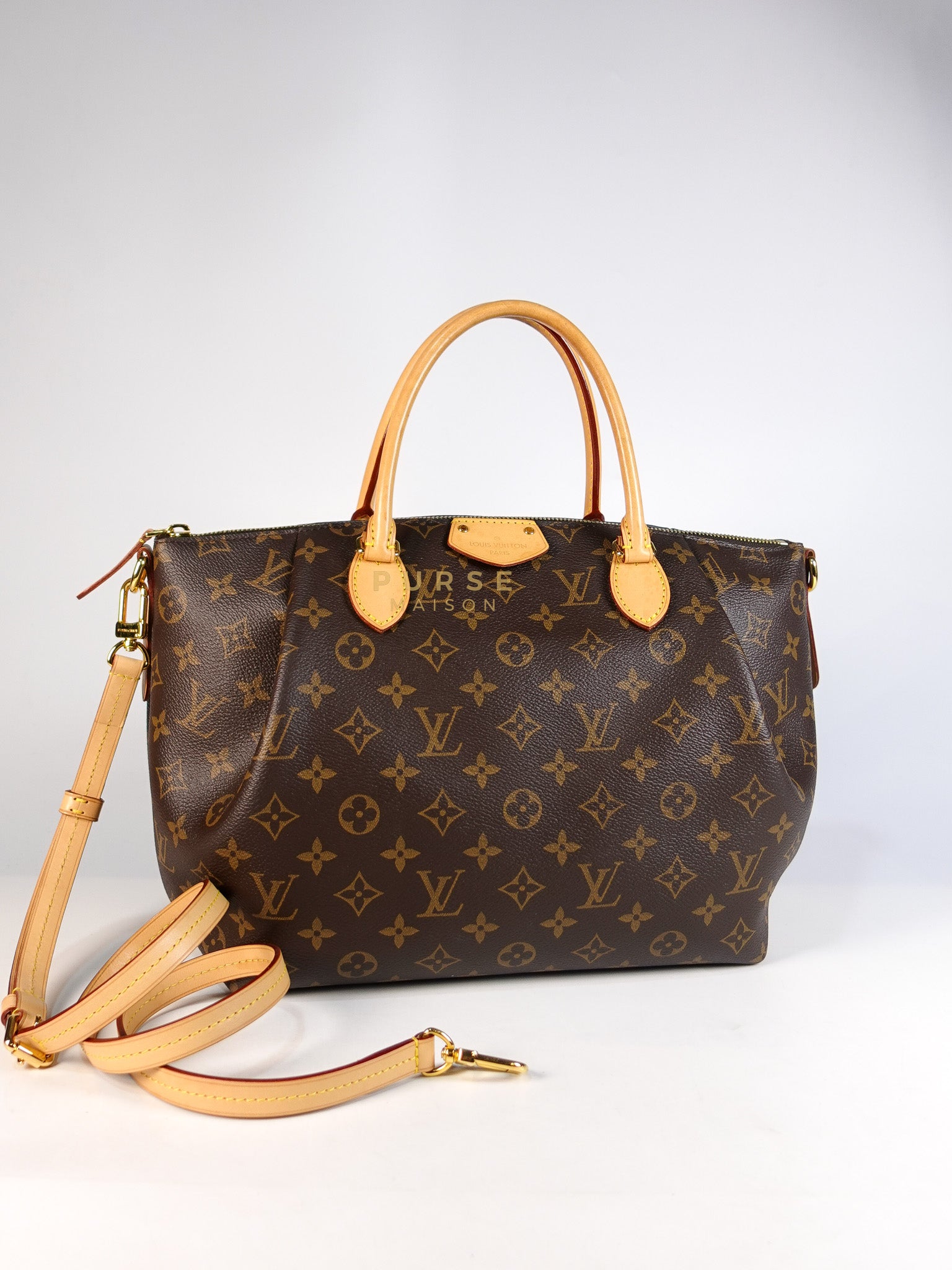 Turenne MM 2way Bag in Monogram Canvas & Gold Hardware (Date Code: SD4196) | Purse Maison Luxury Bags Shop