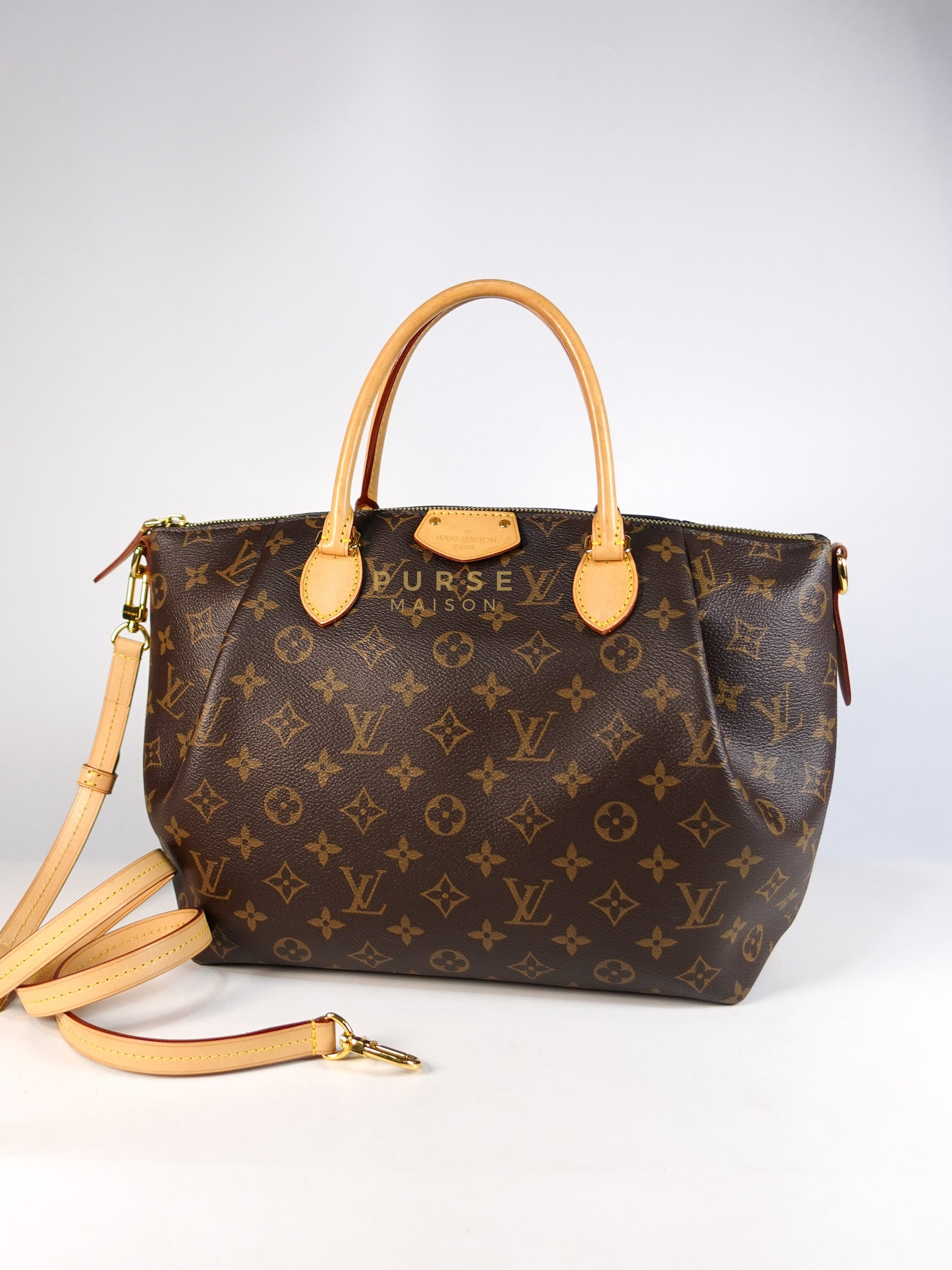 Turenne MM 2way Bag in Monogram Canvas & Gold Hardware (Date Code: SD4196) | Purse Maison Luxury Bags Shop