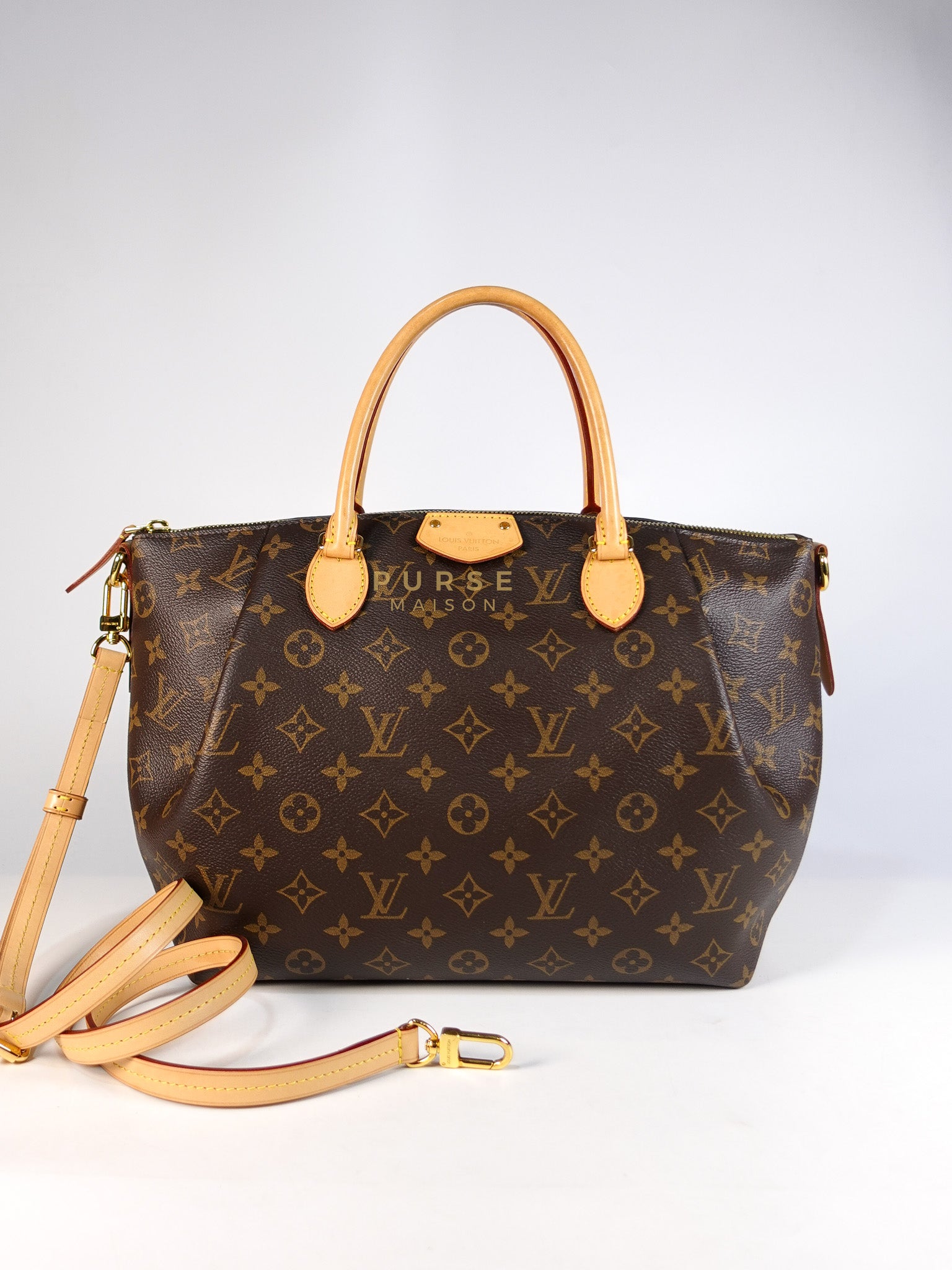 Turenne MM 2way Bag in Monogram Canvas & Gold Hardware (Date Code: SD4196) | Purse Maison Luxury Bags Shop