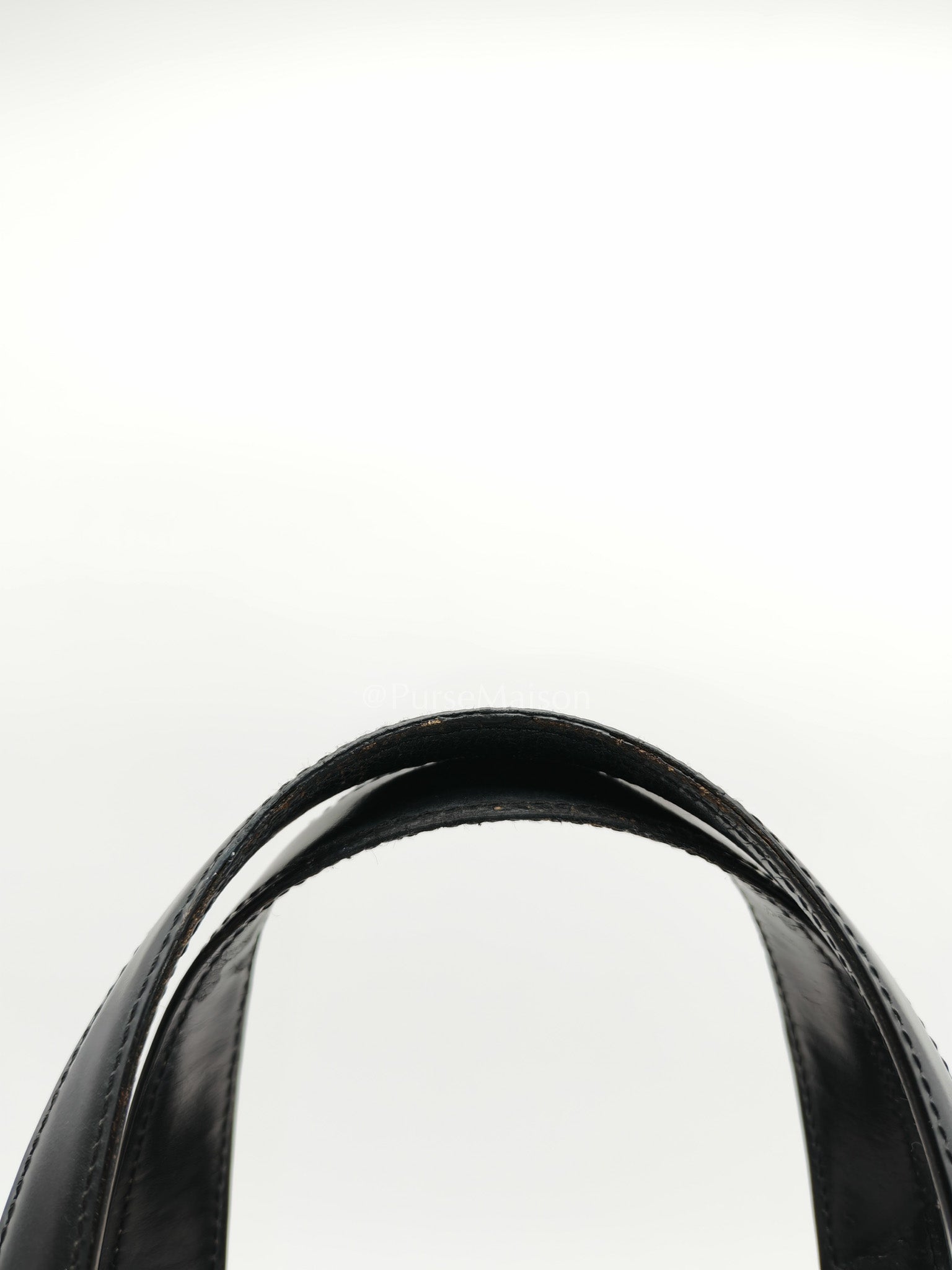 Chanel Travel Line PM Tote Bag in Dark Brown/Black Woven Jacquard Nylon Canvas Series 9