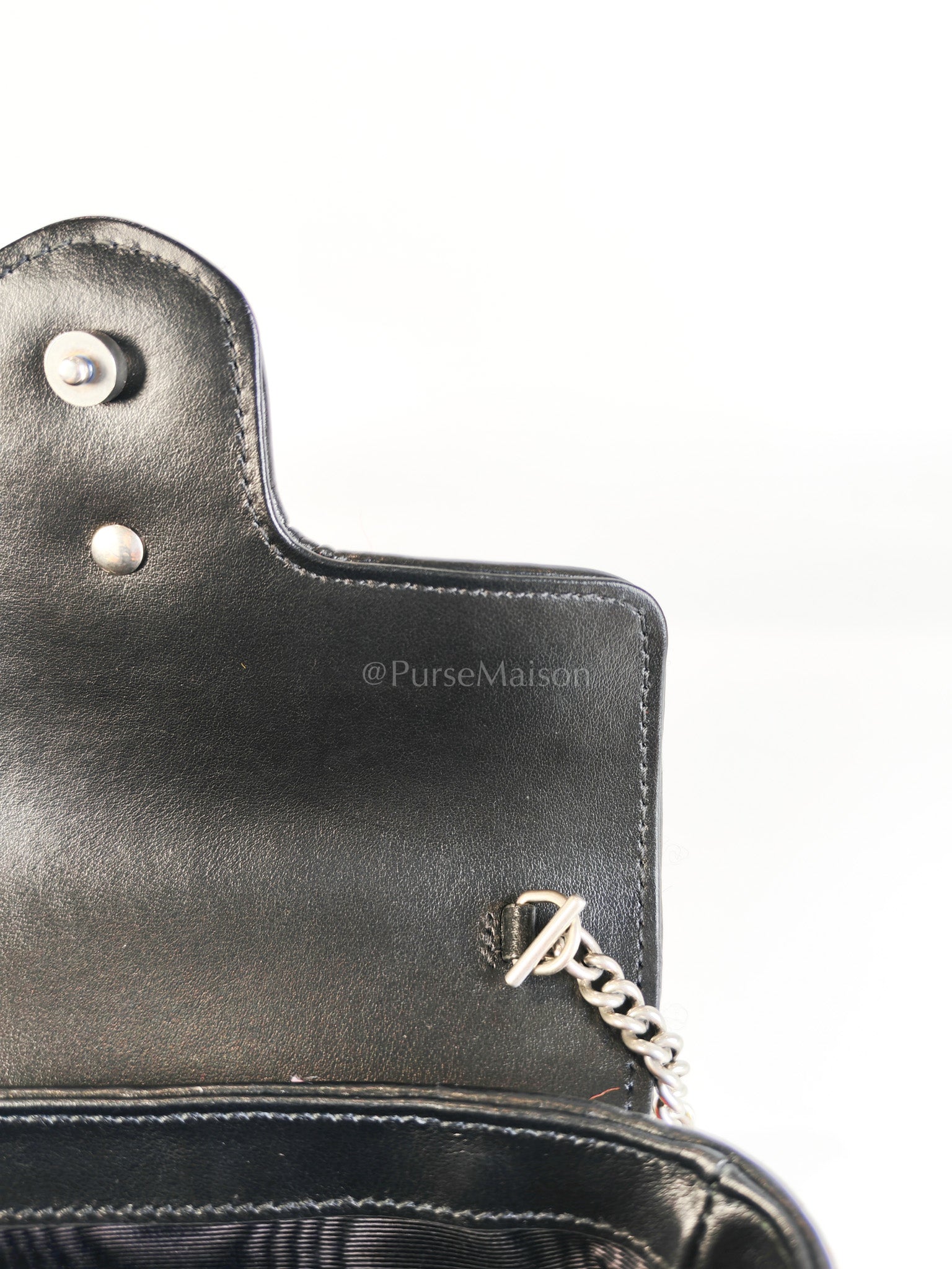 Tweed Multicolor Marmont Super Mini Chain Bag | Purse Maison Luxury Bags Shop