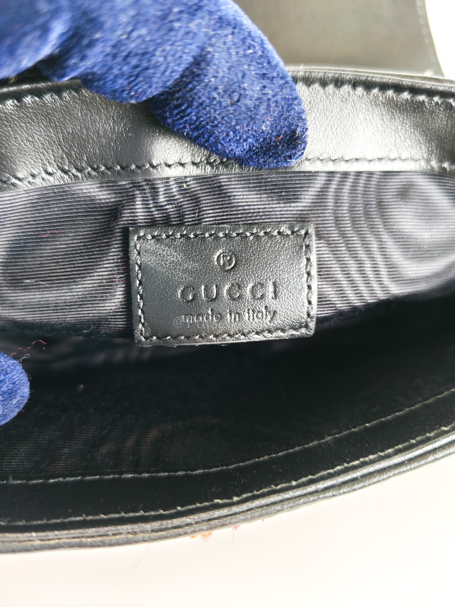 Tweed Multicolor Marmont Super Mini Chain Bag | Purse Maison Luxury Bags Shop