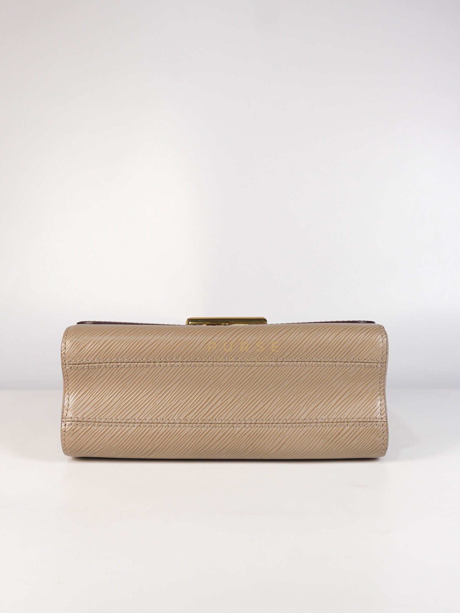 Twist Lock MM Shoulder Bag in Gallet Epi Leather Gold Hardware | Purse Maison Luxury Bags Shop