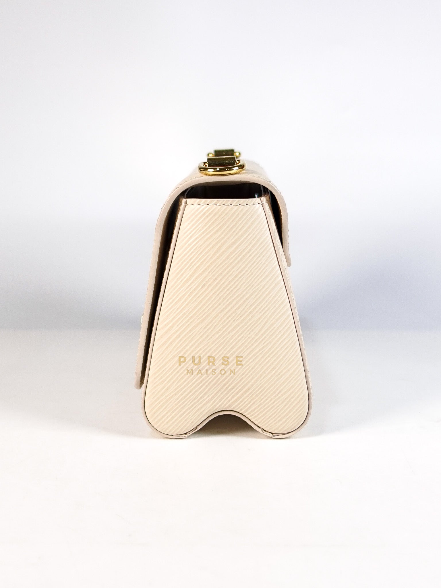 Twist PM Bag in Cream Epi Leather (Microchip) | Purse Maison Luxury Bags Shop