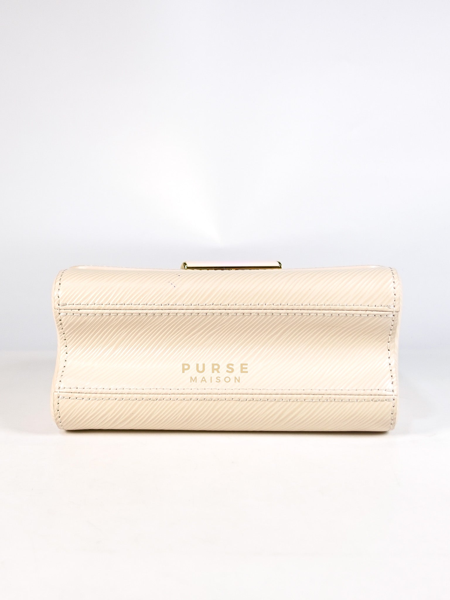 Twist PM Bag in Cream Epi Leather (Microchip) | Purse Maison Luxury Bags Shop
