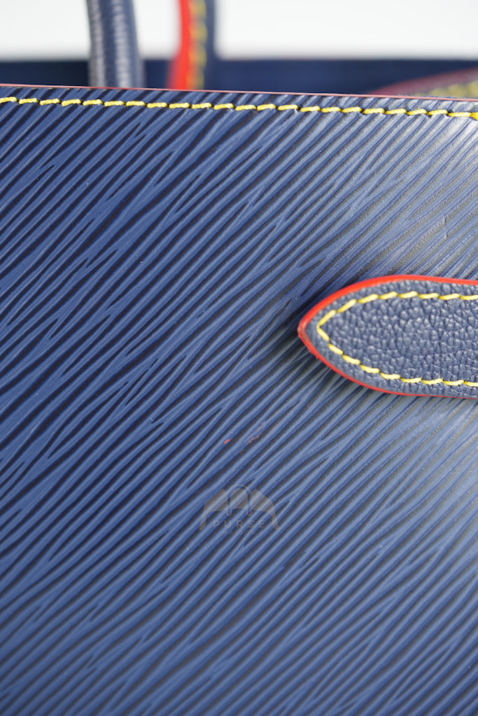 Twist Satchel Tote Bag in Multicolour Epi Leather (Date code: SR1158) | Purse Maison Luxury Bags Shop