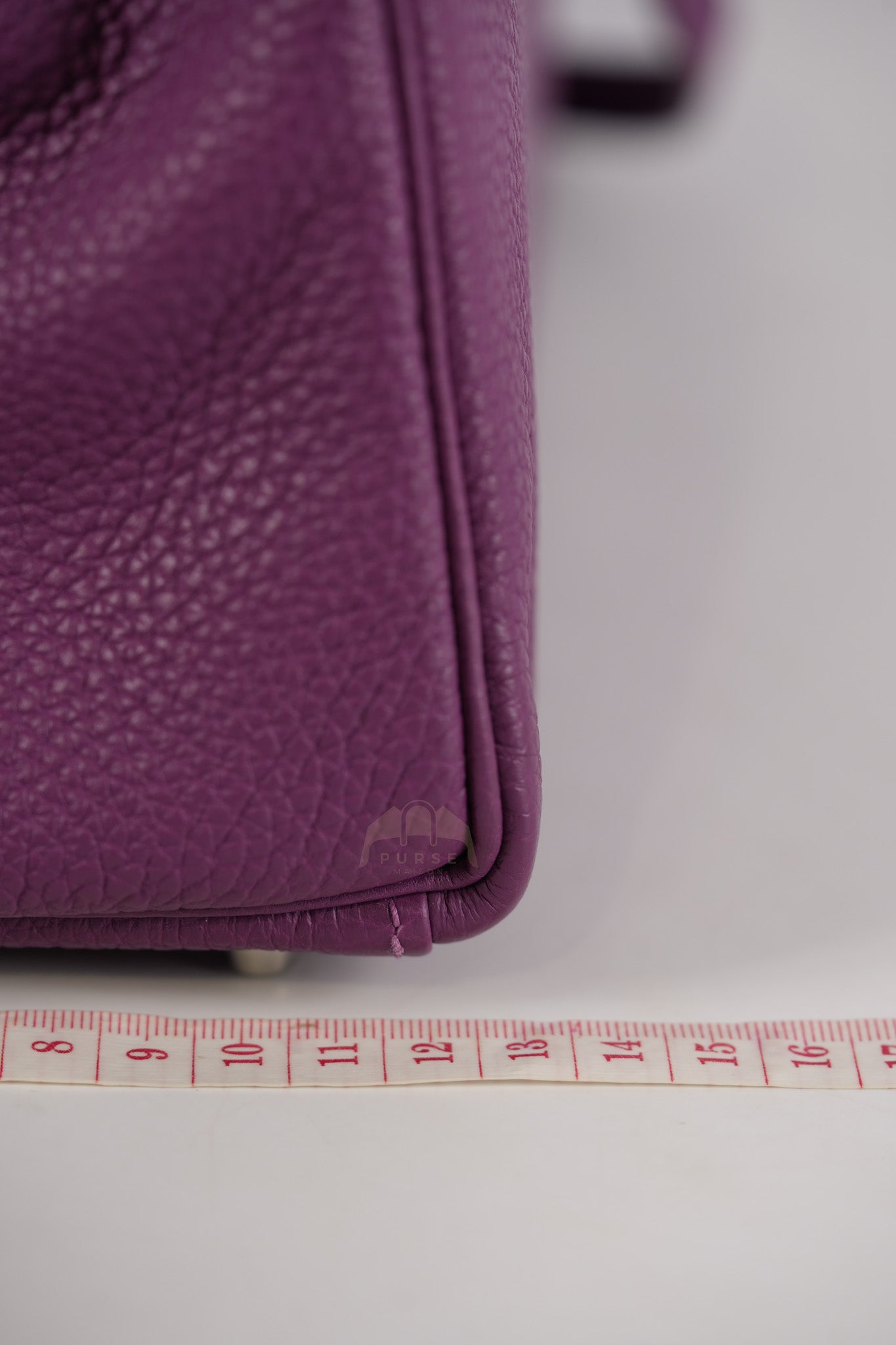 Kelly 32 Retourne in Anemone Togo Leather Palladium Hardware Stamp R Square(2014)