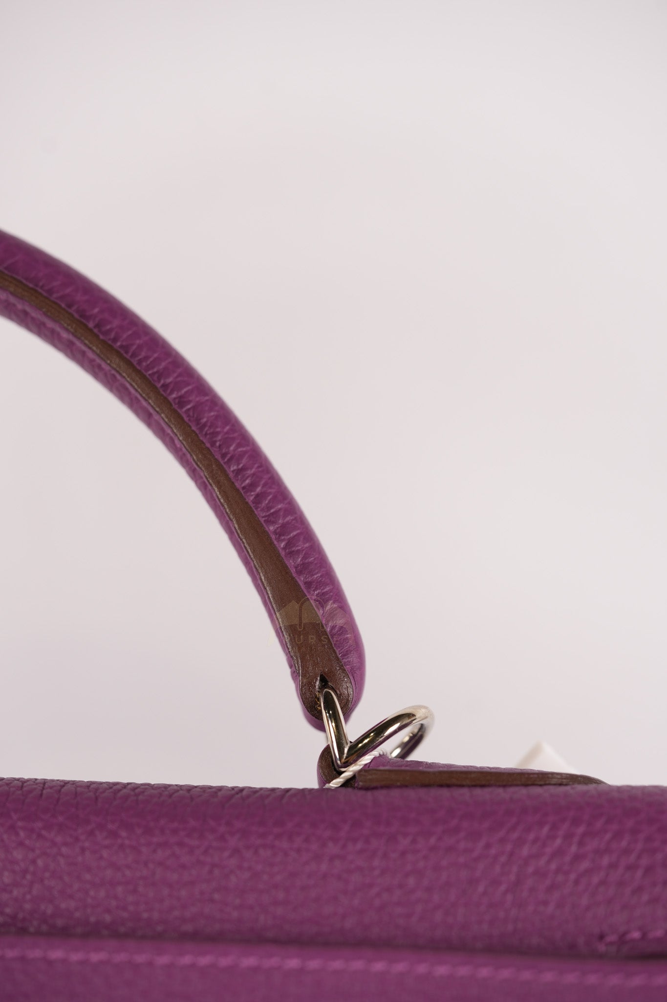 Kelly 32 Retourne in Anemone Togo Leather Palladium Hardware Stamp R Square(2014)