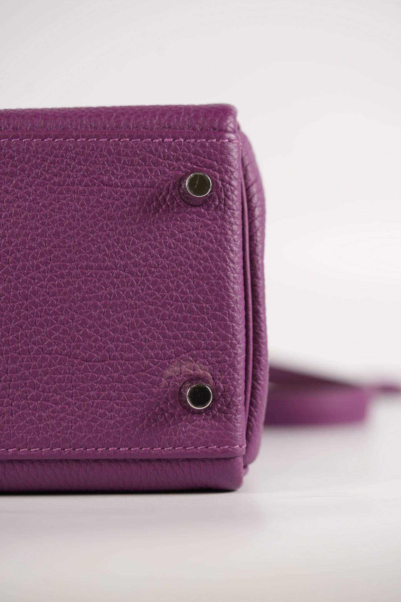 Kelly 32 Retourne in Anemone Togo Leather Palladium Hardware Stamp R Square(2014)