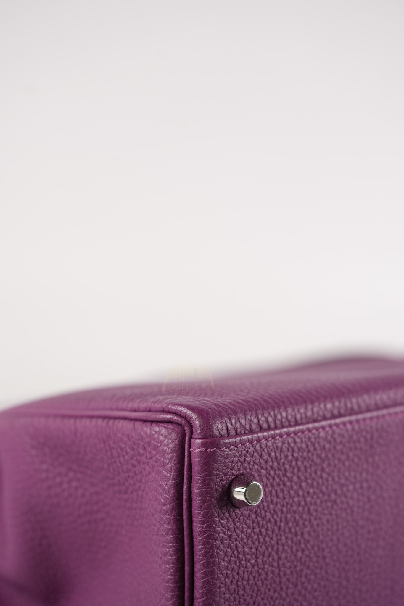 Kelly 32 Retourne in Anemone Togo Leather Palladium Hardware Stamp R Square(2014)