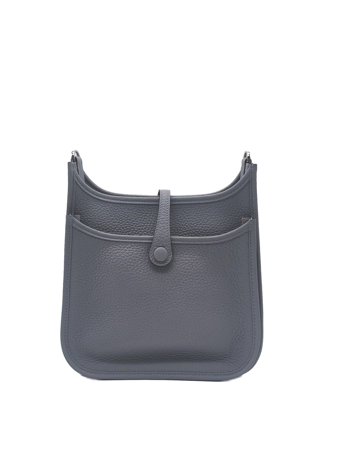 Hermes Evelyn 23 in Gris Patin Taurillon Clemence Leather Palladium Hardware Stamp G(2026)