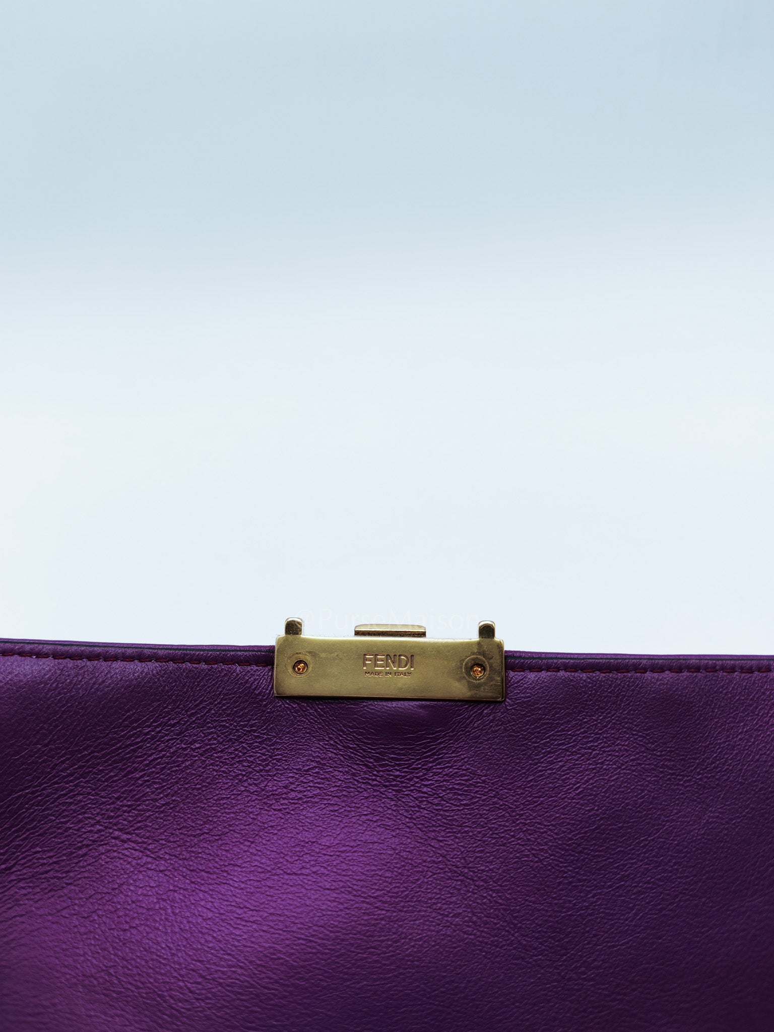 Upside Down Belt Bag in Nappa Zucca Embossed | Purse Maison Luxury Bags Shop