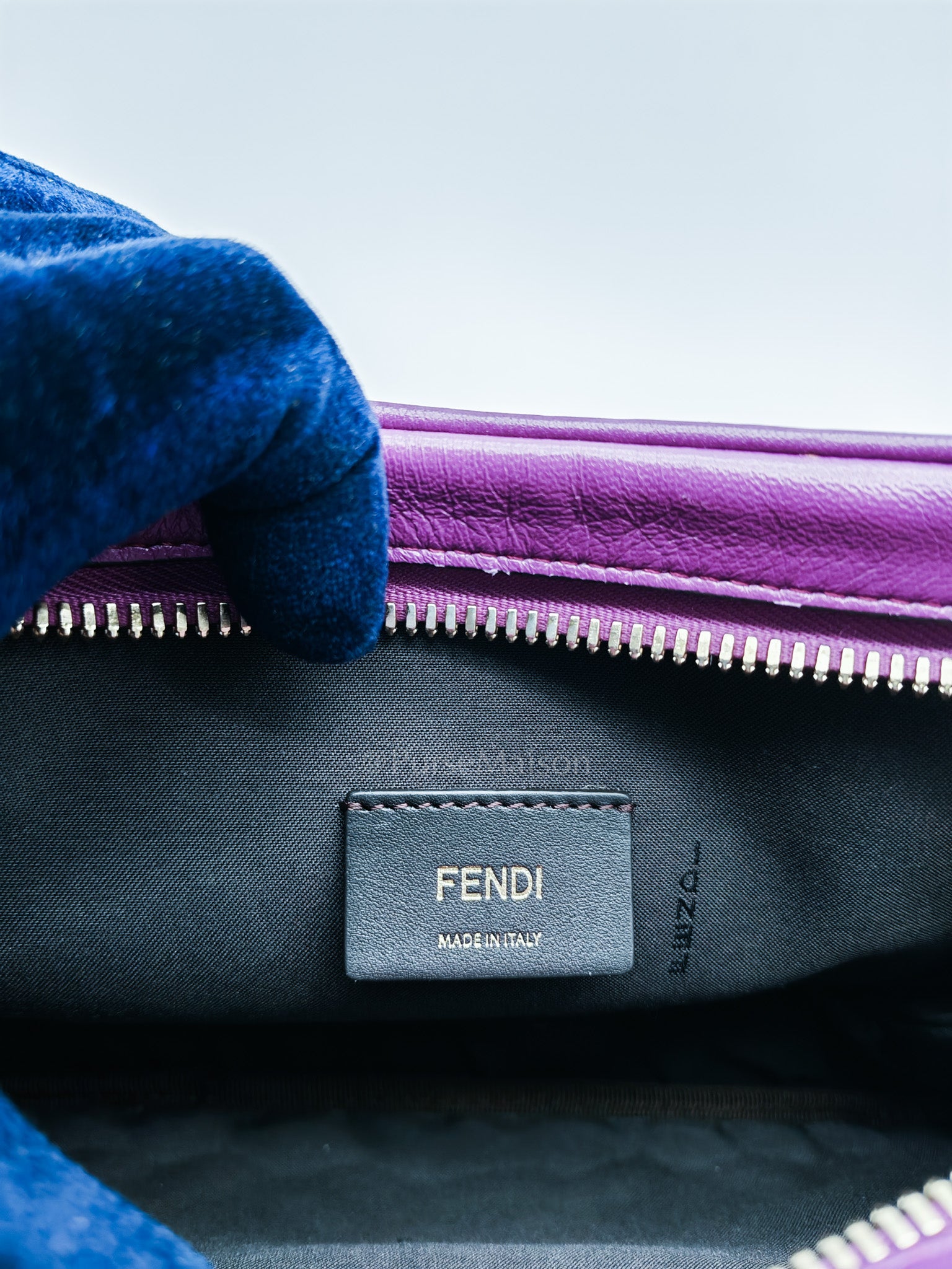 Upside Down Belt Bag in Nappa Zucca Embossed | Purse Maison Luxury Bags Shop