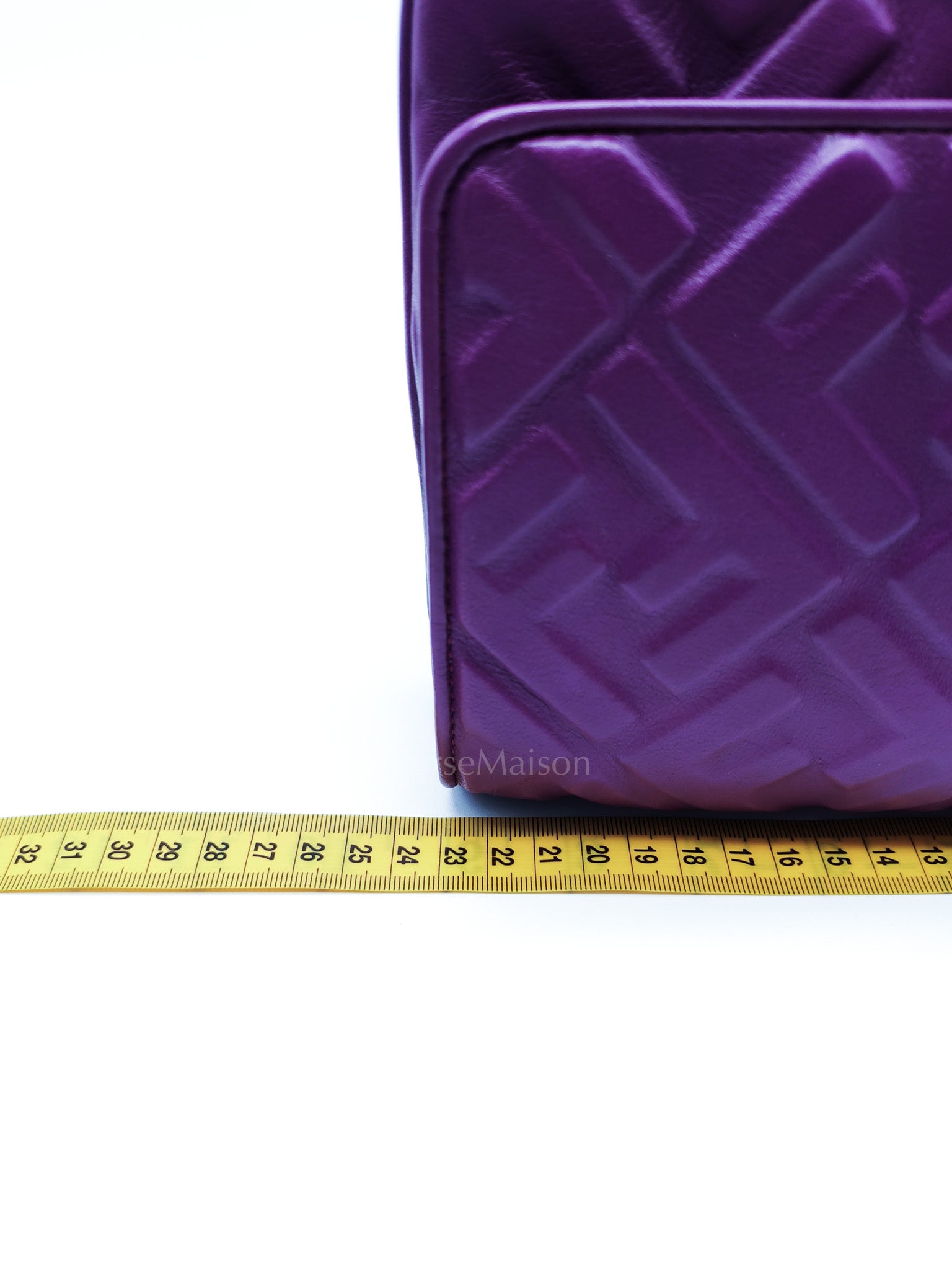 Upside Down Belt Bag in Nappa Zucca Embossed | Purse Maison Luxury Bags Shop