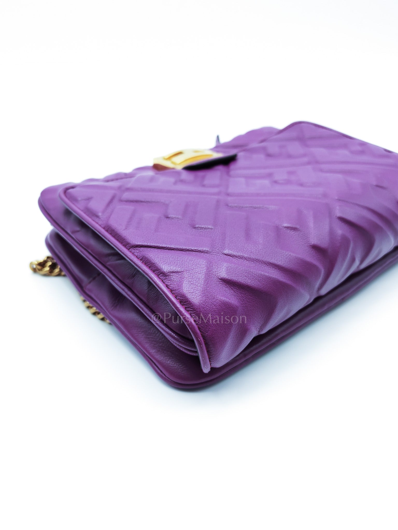 Upside Down Belt Bag in Nappa Zucca Embossed | Purse Maison Luxury Bags Shop