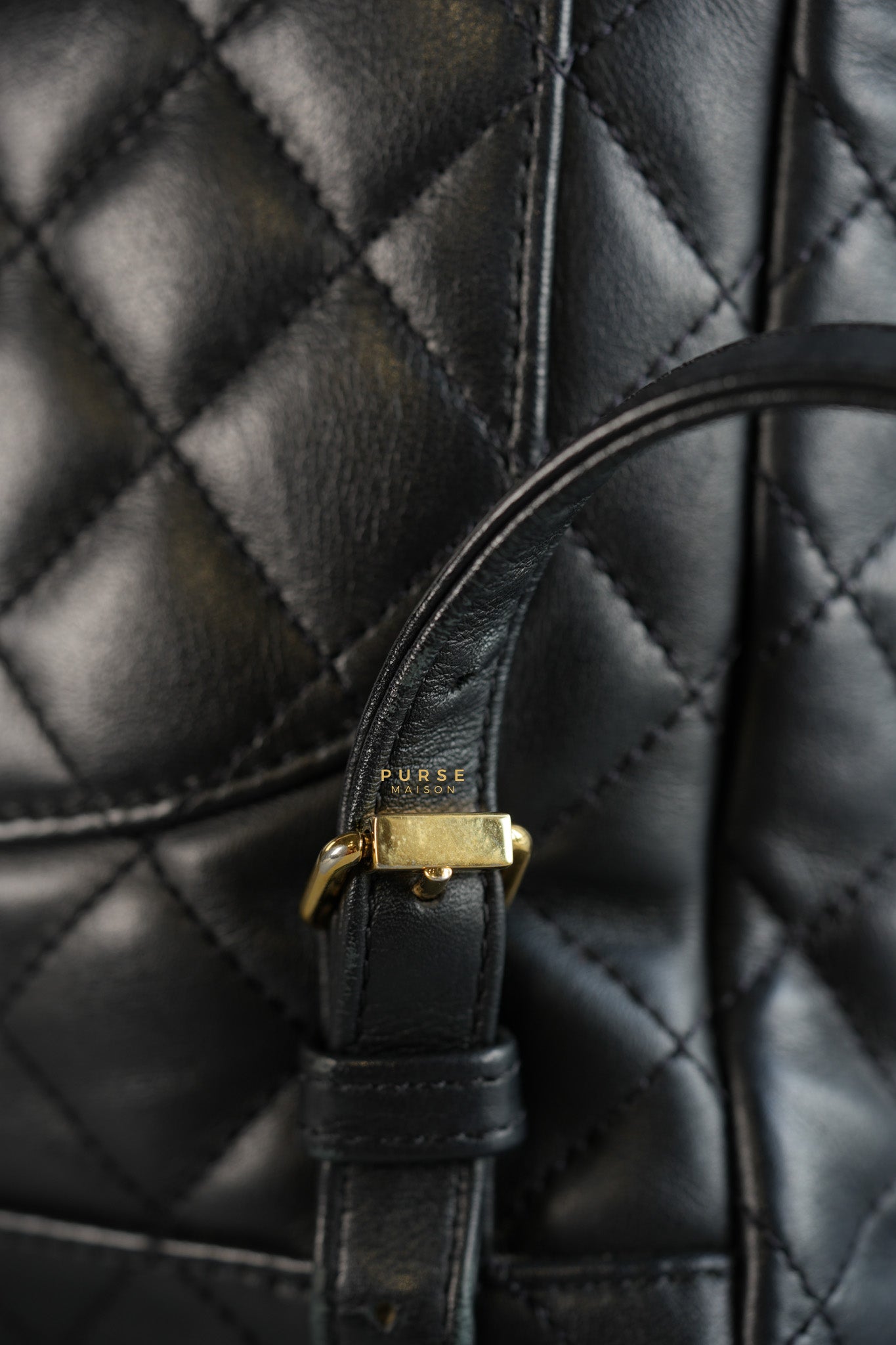 Urban Spirit Backpack Quilted Lambskin in Gold Hardware Series 24 | Purse Maison Luxury Bags Shop